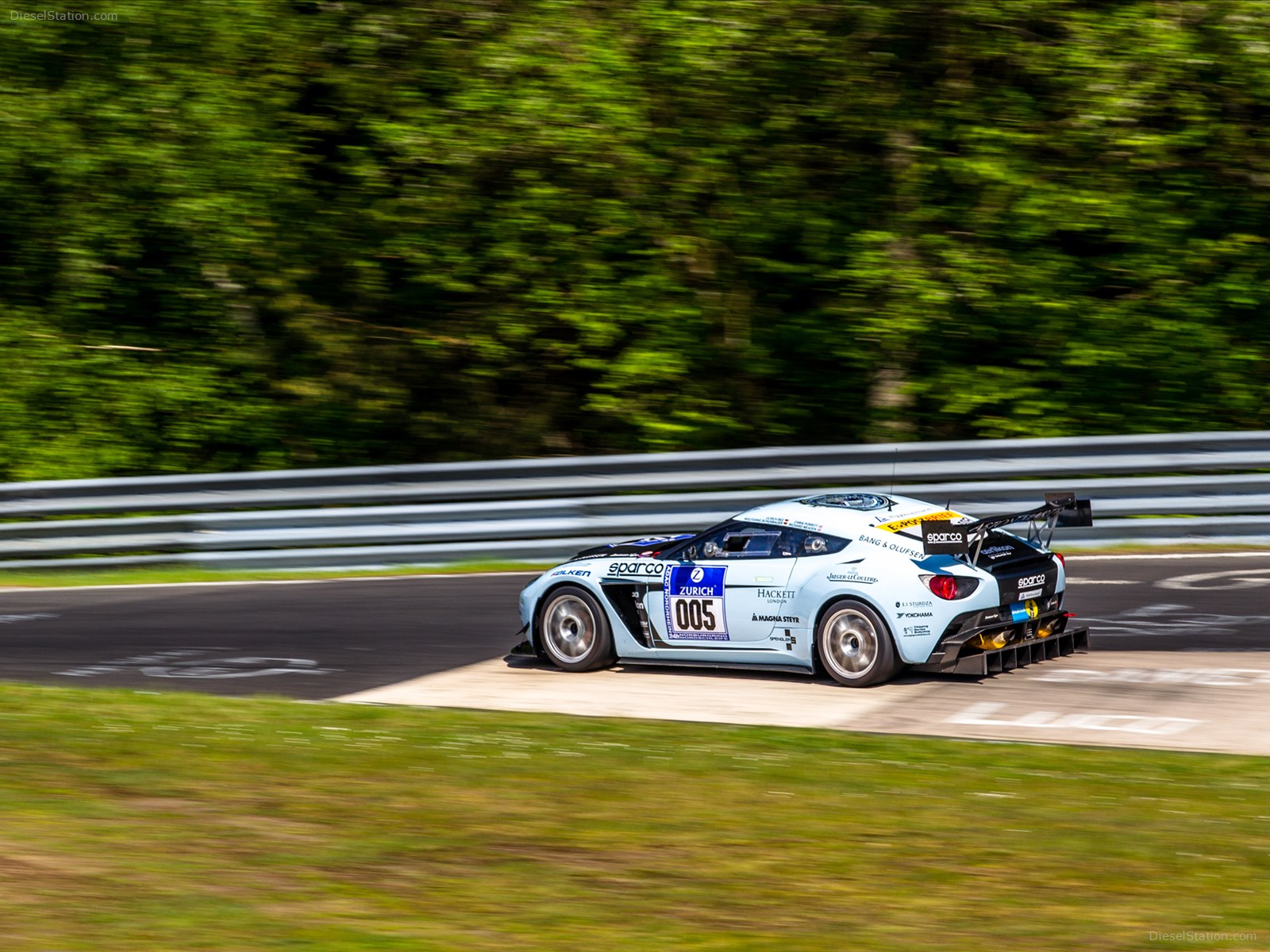 Aston Martin V12 Vantage GT3 at Nurburgring 24 Hours Race Aston Martin V12 Vantage GT3 at Nurburgring 24 Hours Race