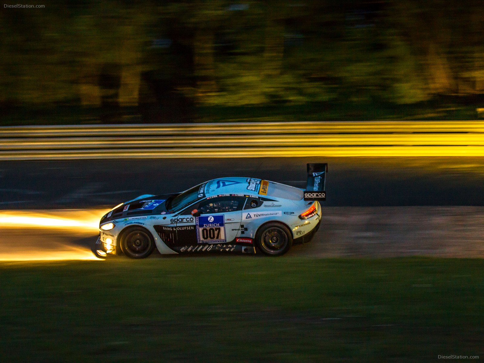 Aston Martin V12 Vantage GT3 at Nurburgring 24 Hours Race