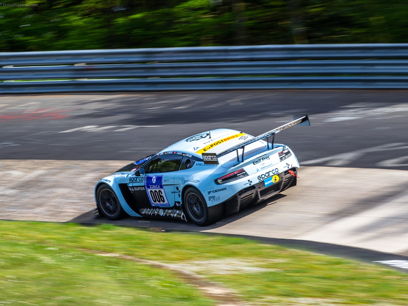 Aston Martin V12 Vantage GT3 at Nurburgring 24 Hours Race