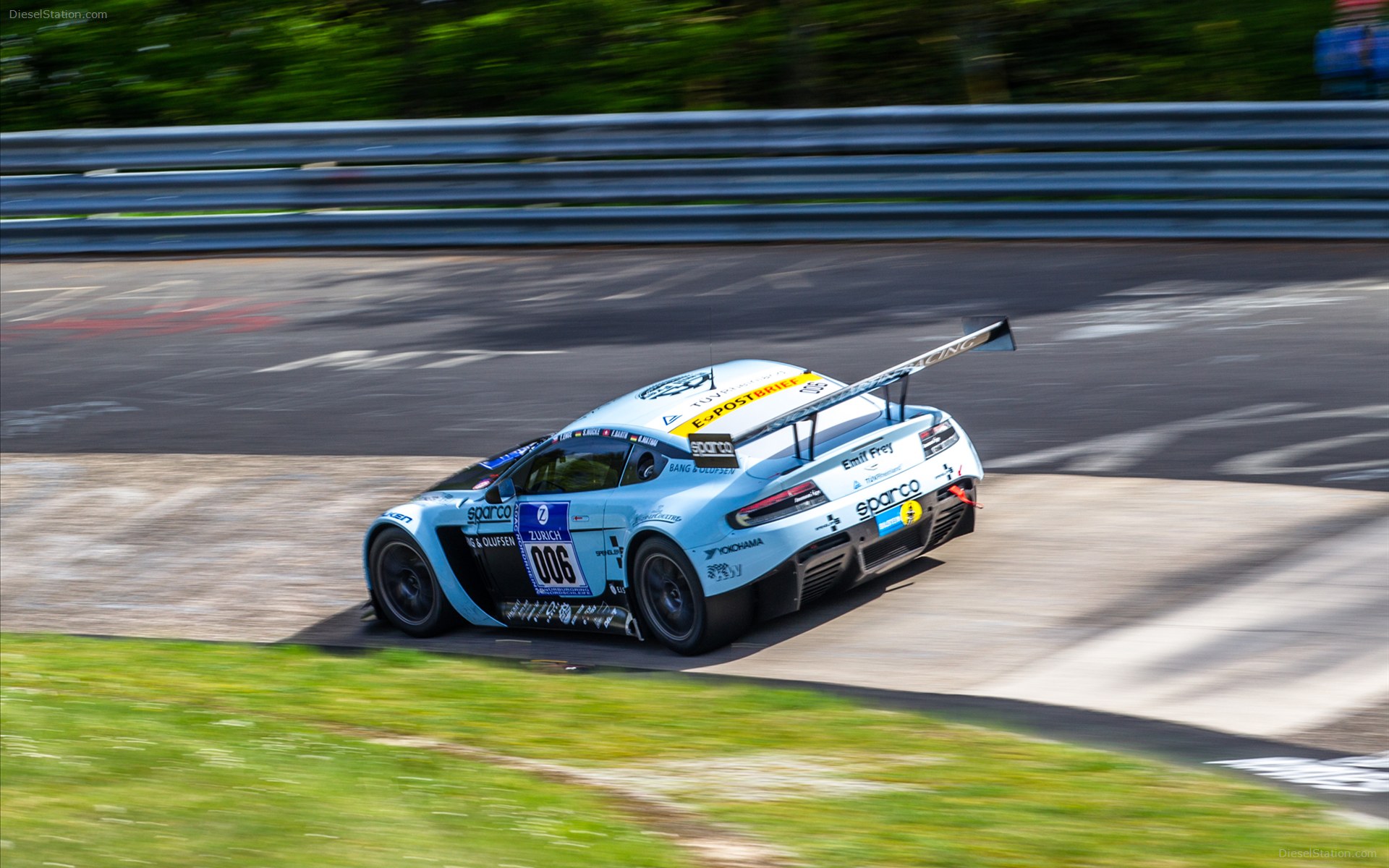 Aston Martin V12 Vantage GT3 at Nurburgring 24 Hours Race