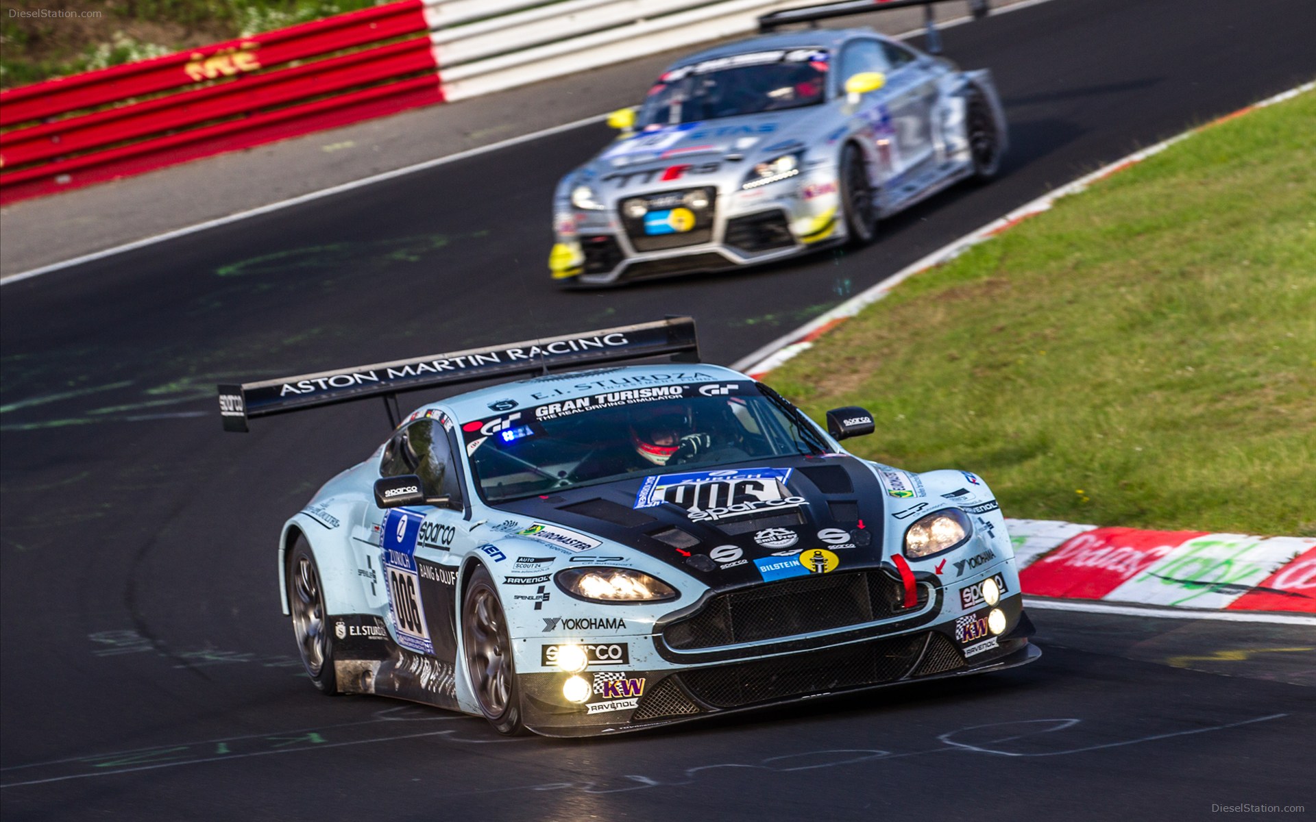 Aston Martin V12 Vantage GT3 at Nurburgring 24 Hours Race