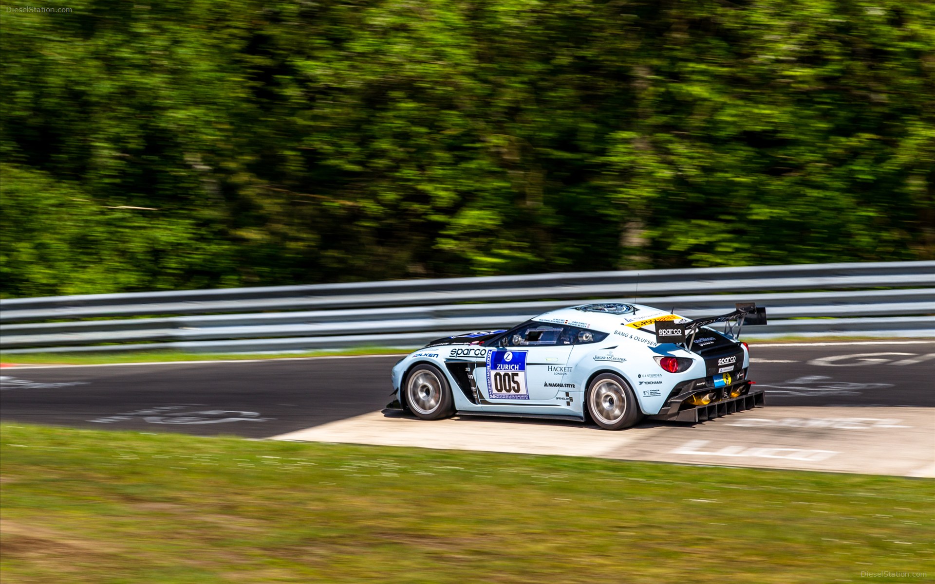 Aston Martin V12 Vantage GT3 at Nurburgring 24 Hours Race