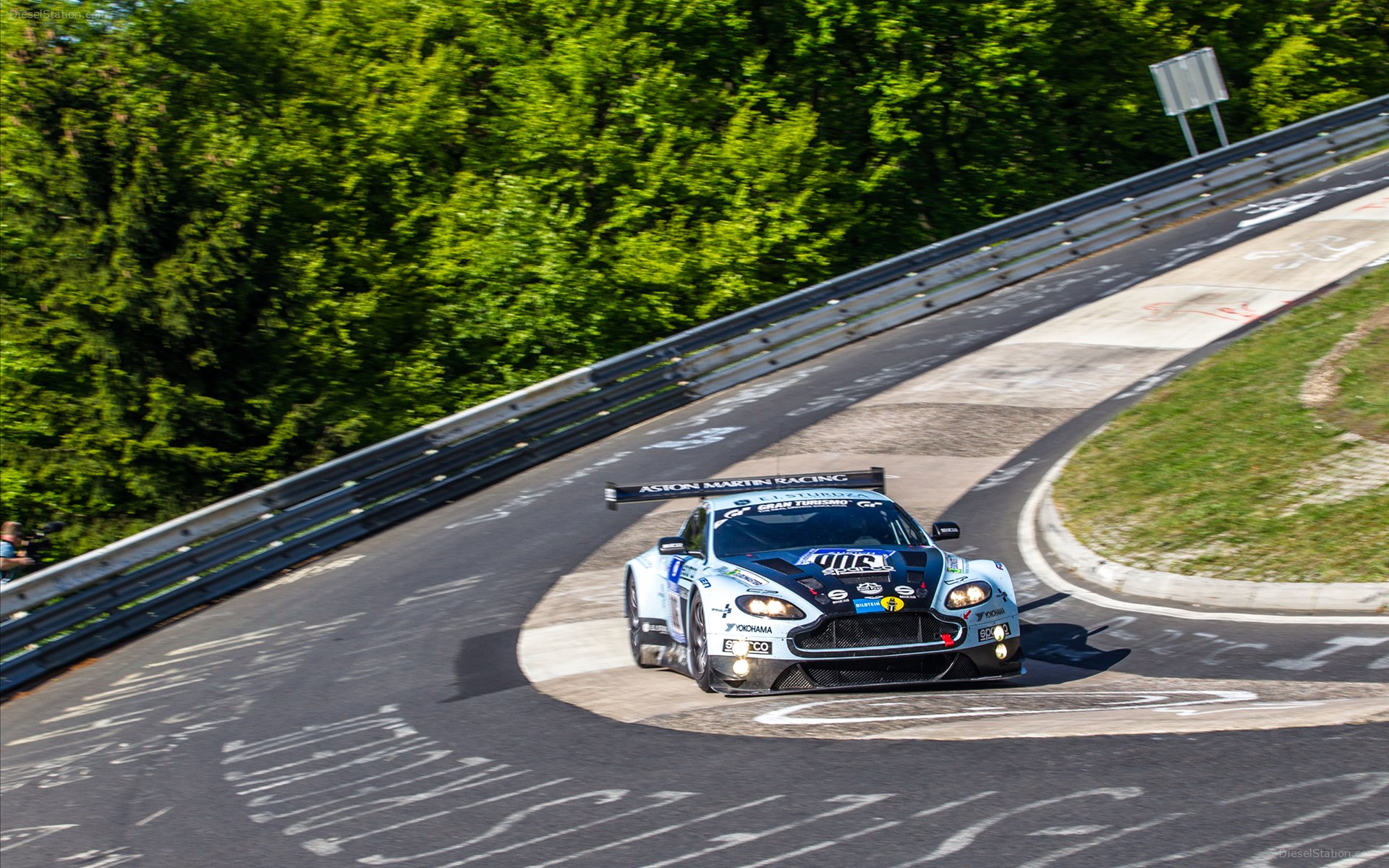 Aston Martin V12 Vantage GT3 at Nurburgring 24 Hours Race