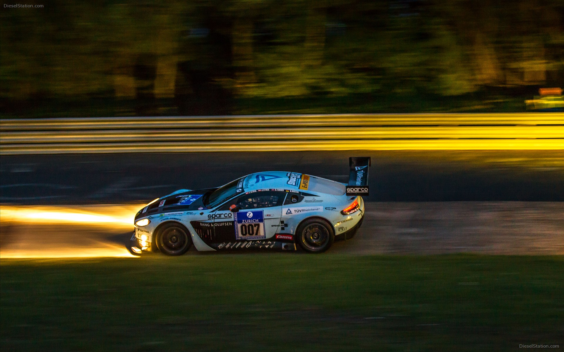 Aston Martin V12 Vantage GT3 at Nurburgring 24 Hours Race