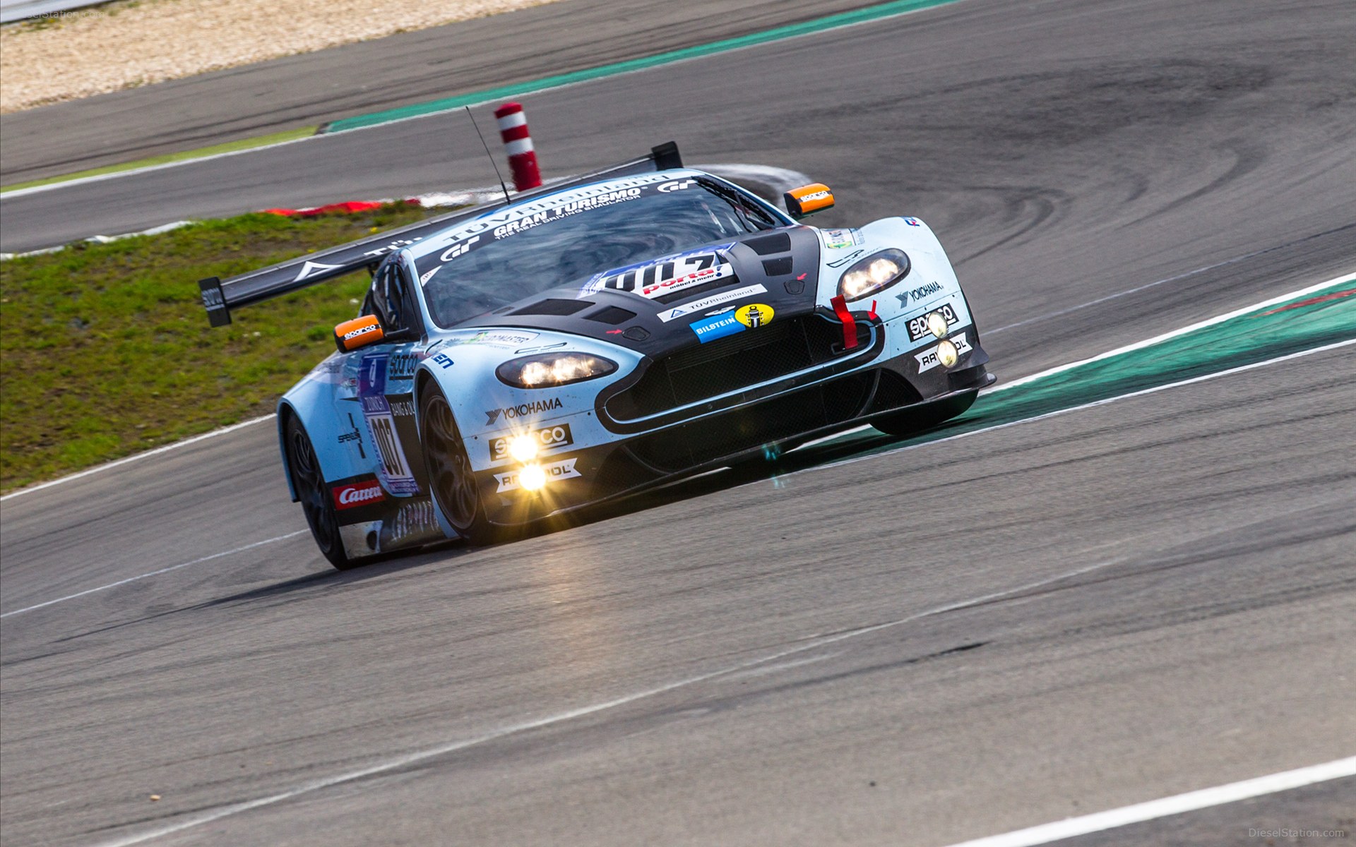 Aston Martin V12 Vantage GT3 at Nurburgring 24 Hours Race