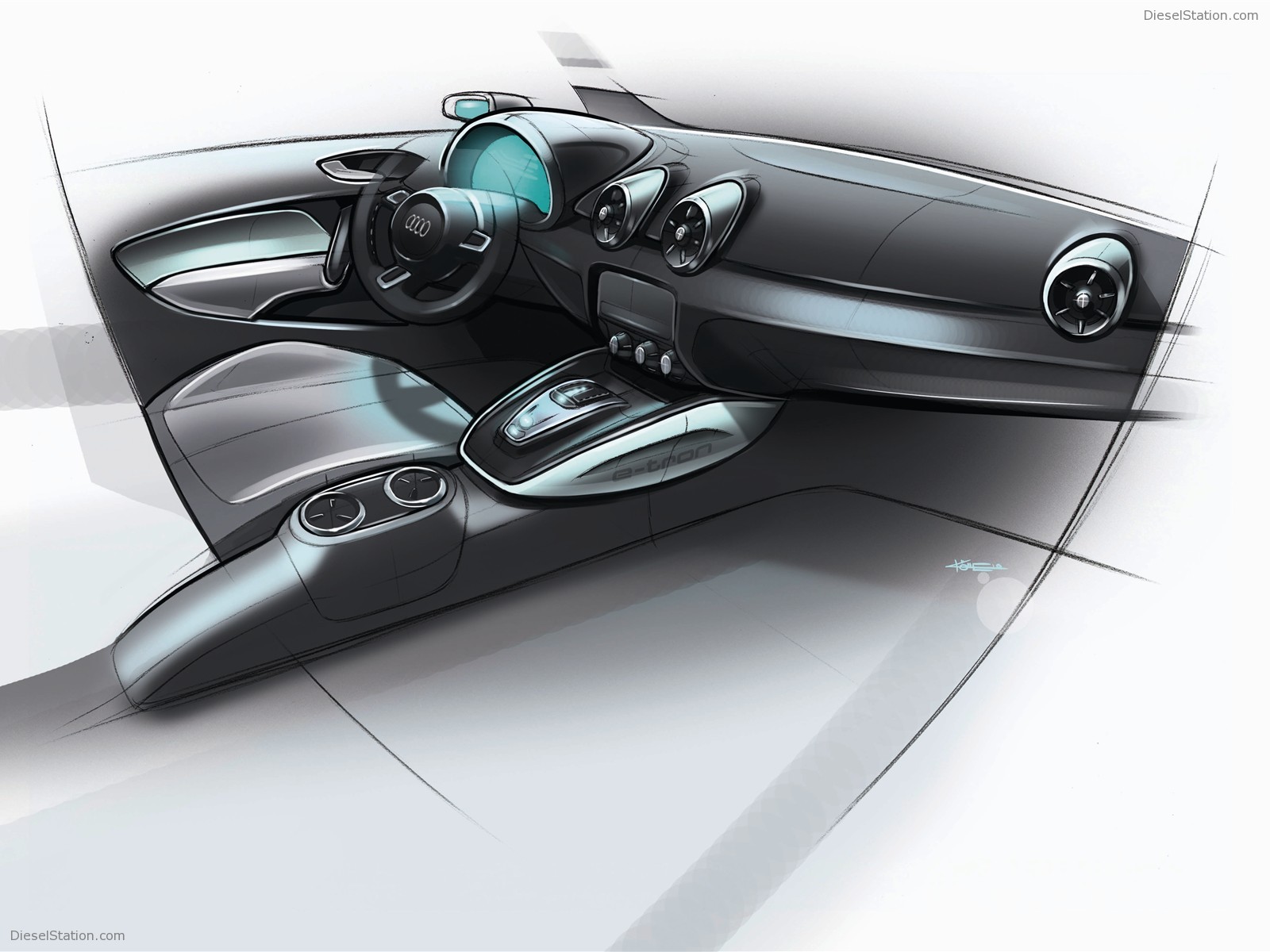 Audi A1 e-tron Concept 2010