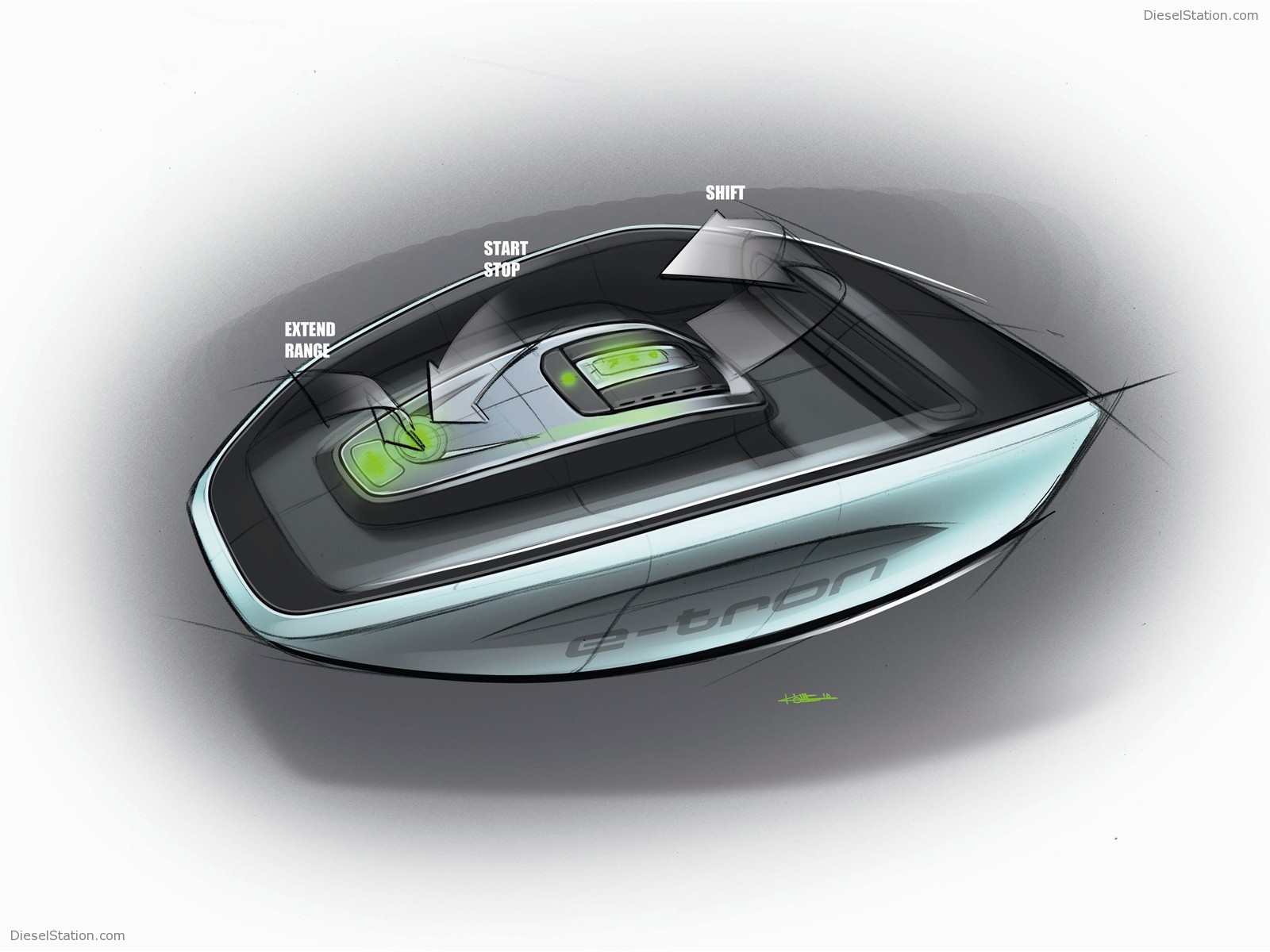 Audi A1 e-tron Concept 2010