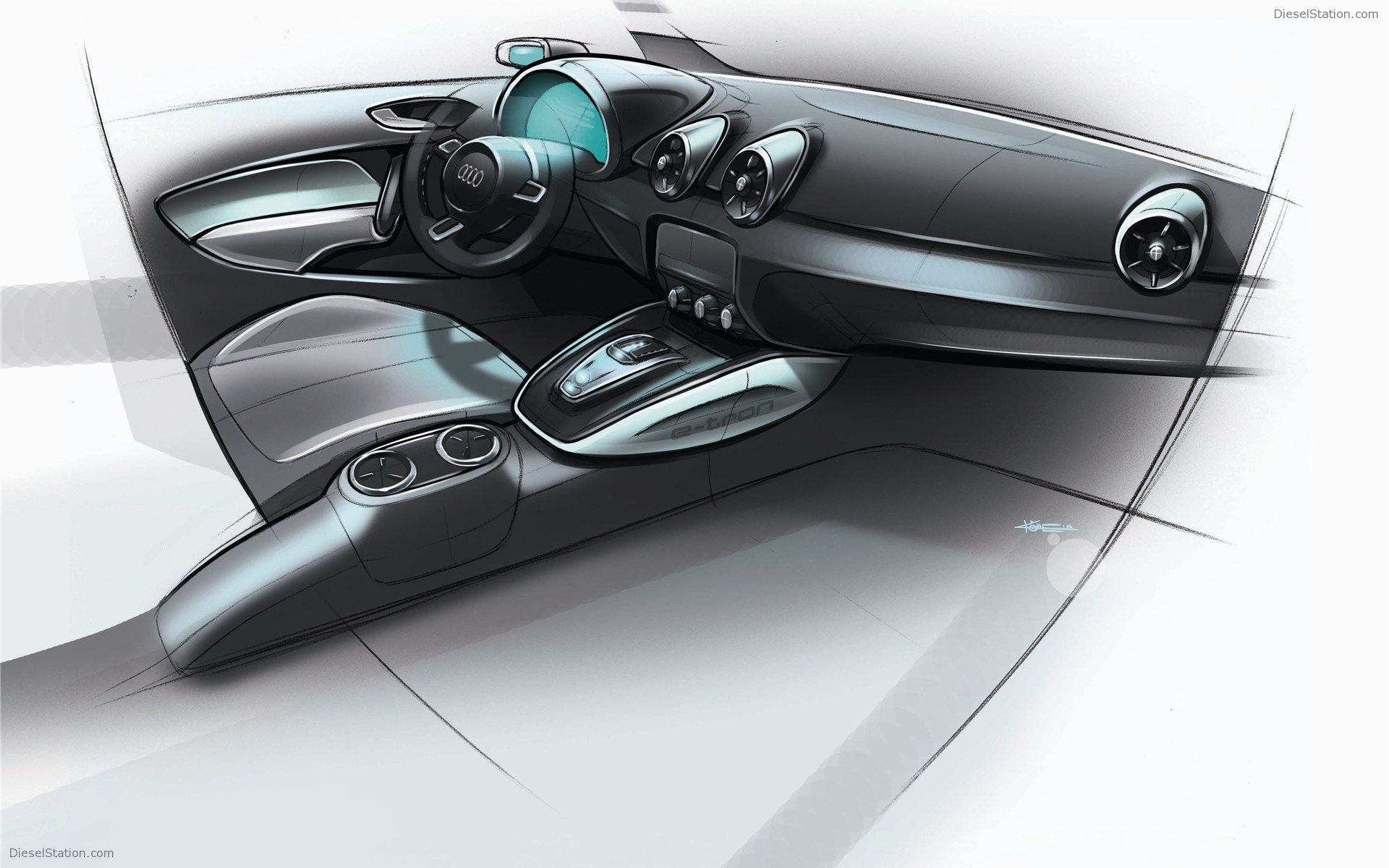 Audi A1 e-tron Concept 2010