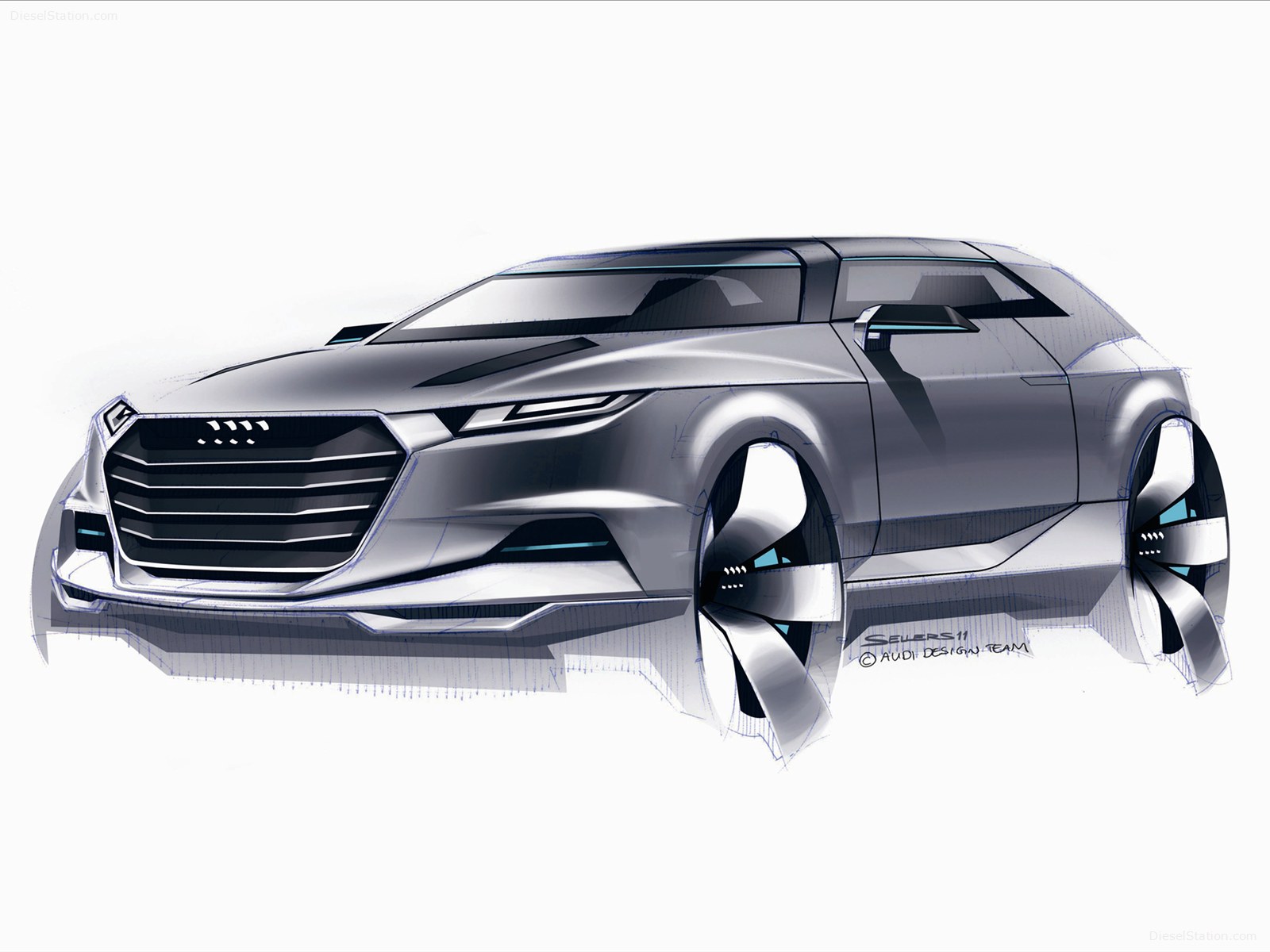 Audi Lane Cross Coupe Concept 2013