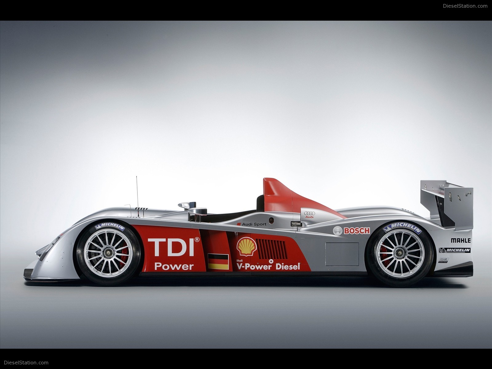 Audi R10 Le Mans race car