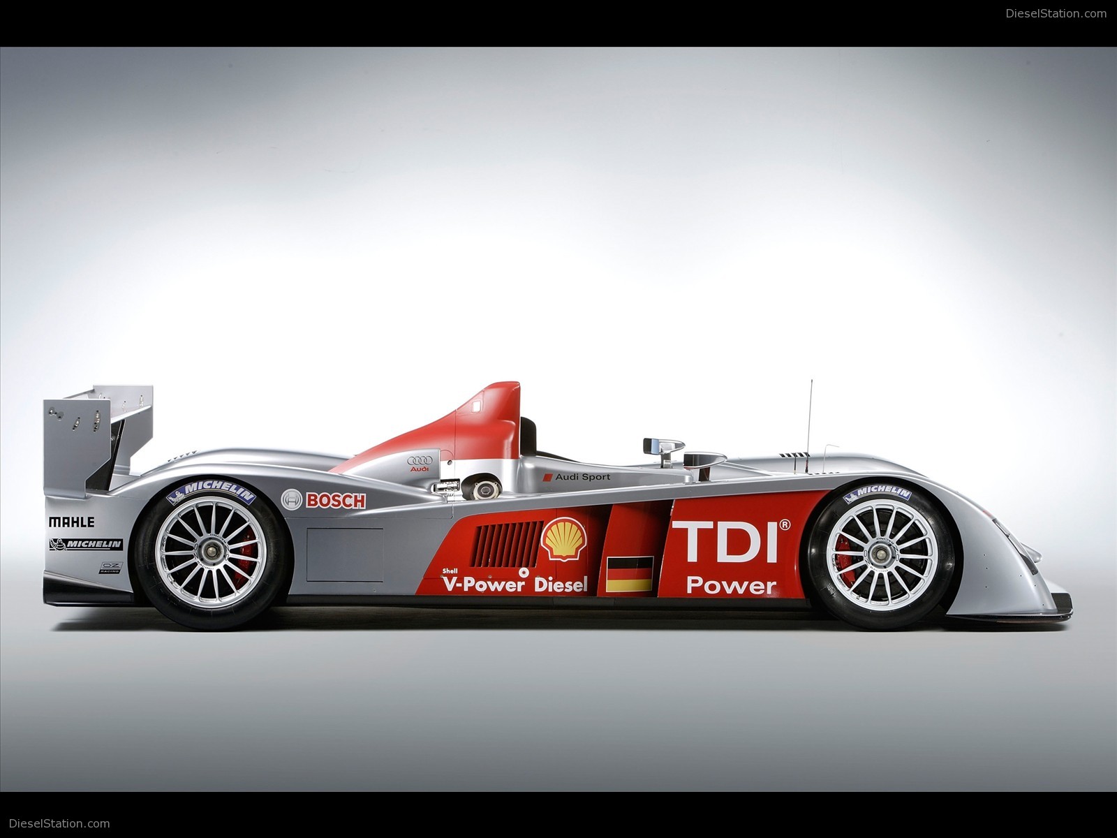 Audi R10 Le Mans race car