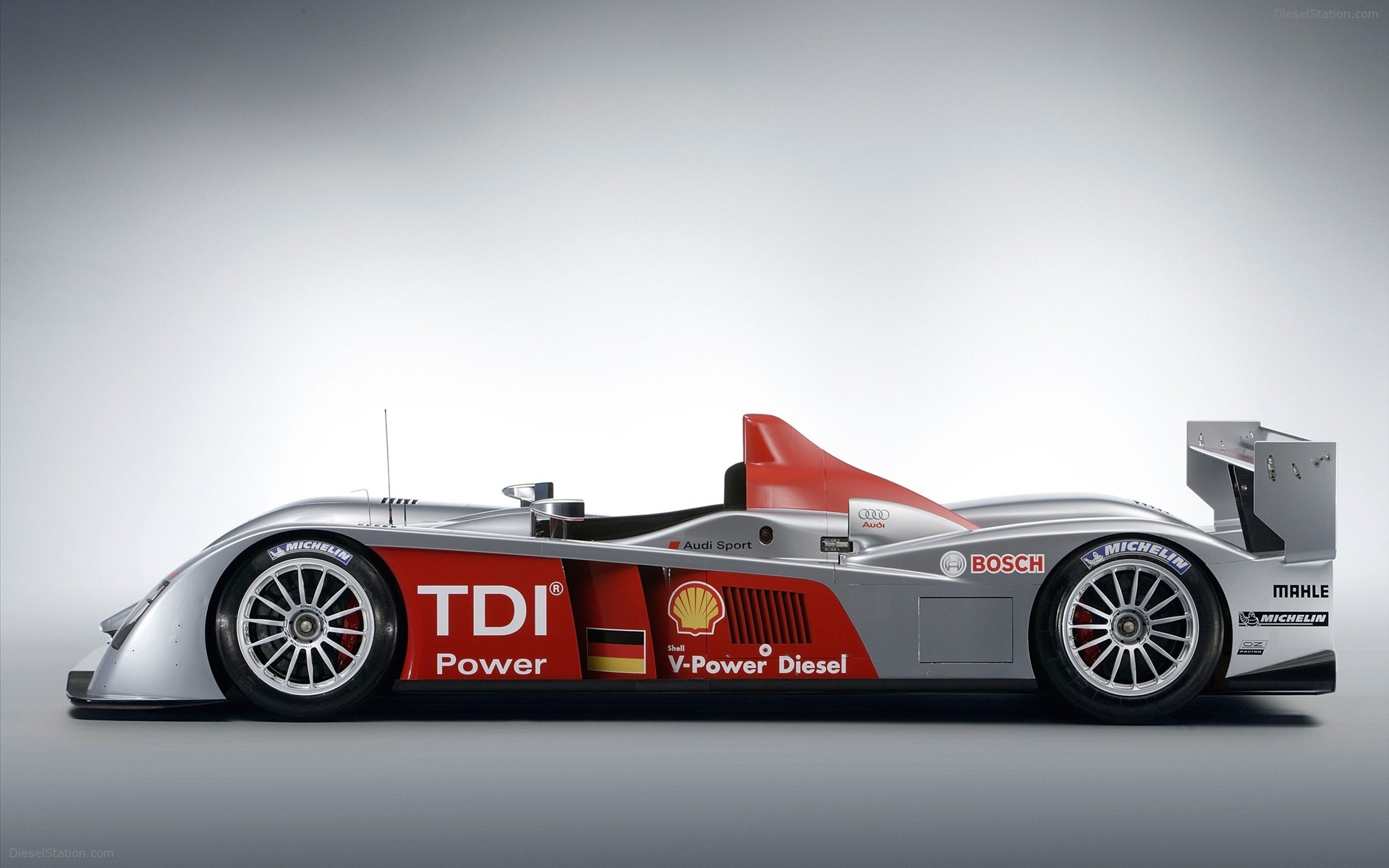 Audi R10 Le Mans race car
