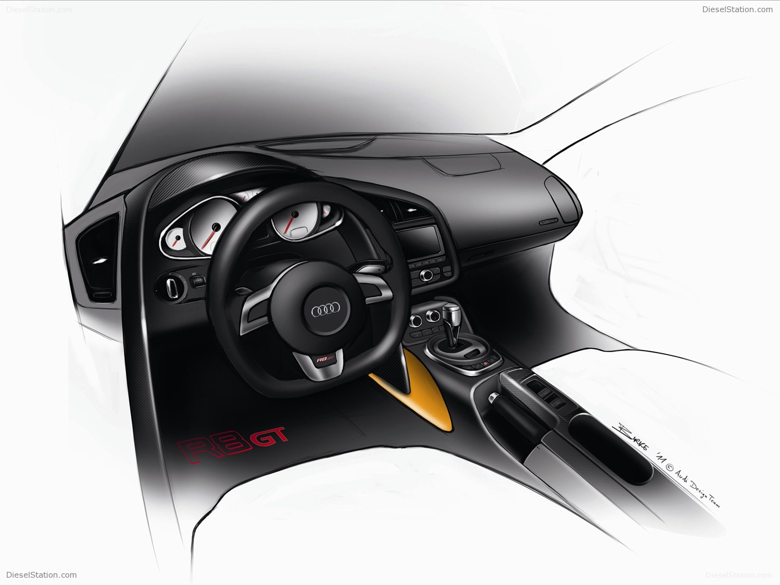 Audi R8 GT Spyder 2012