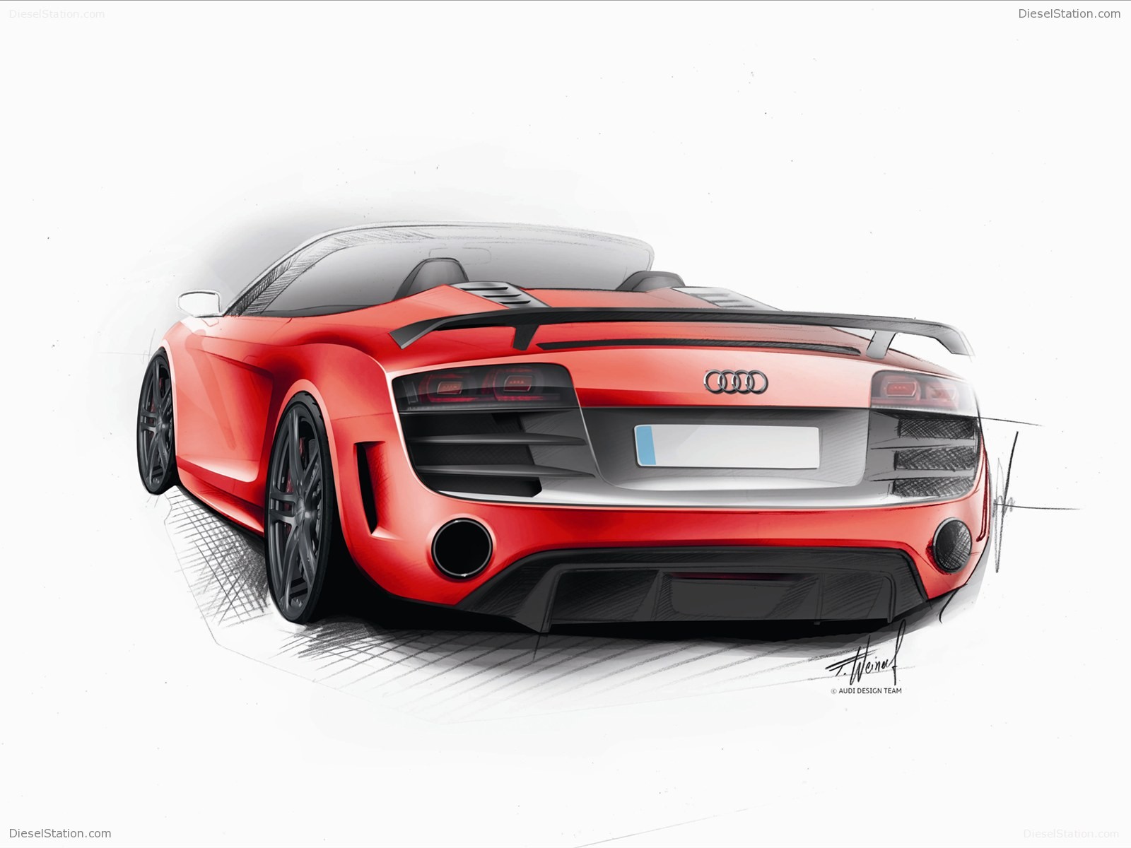 Audi R8 GT Spyder 2012
