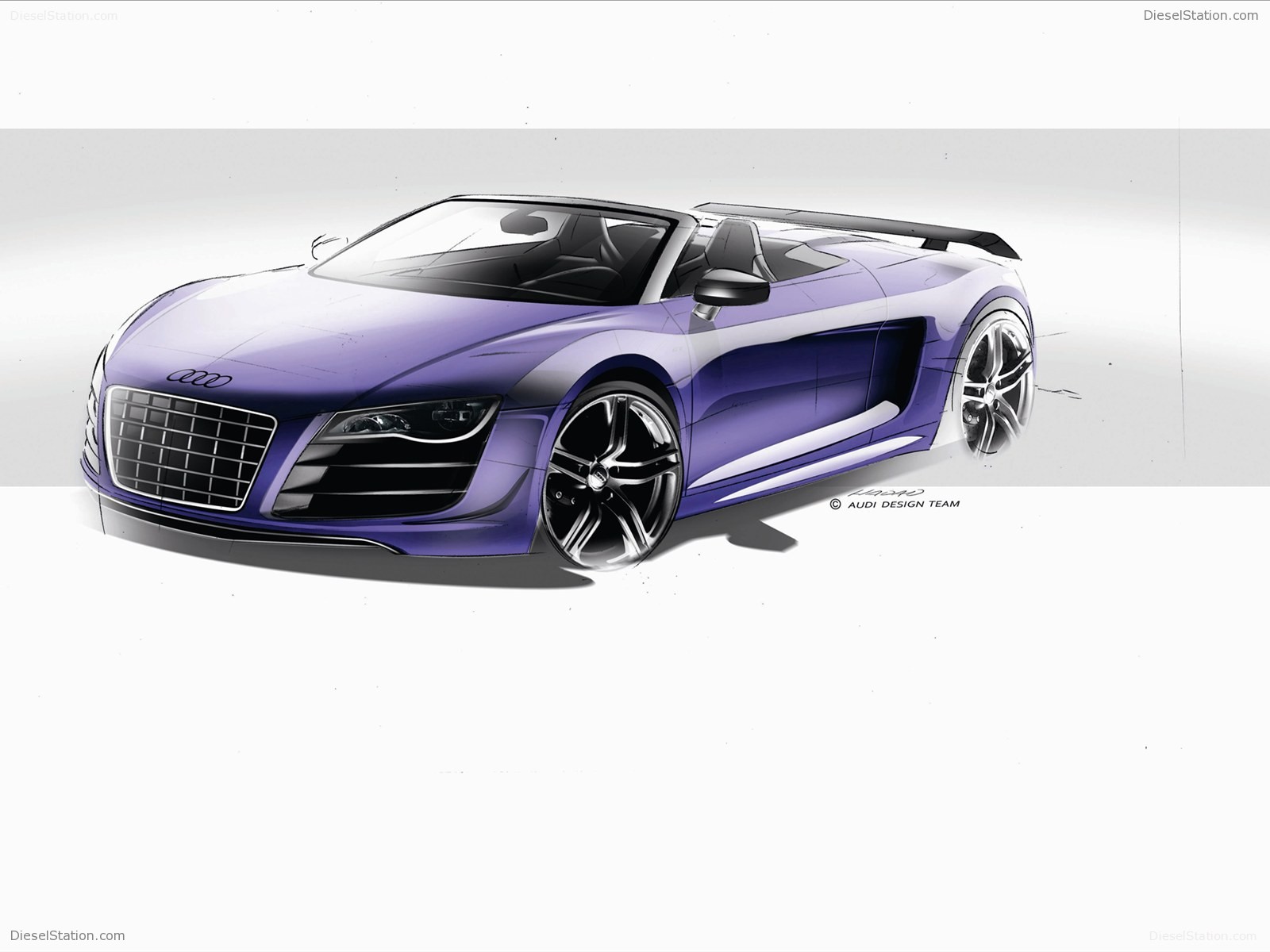 Audi R8 GT Spyder 2012