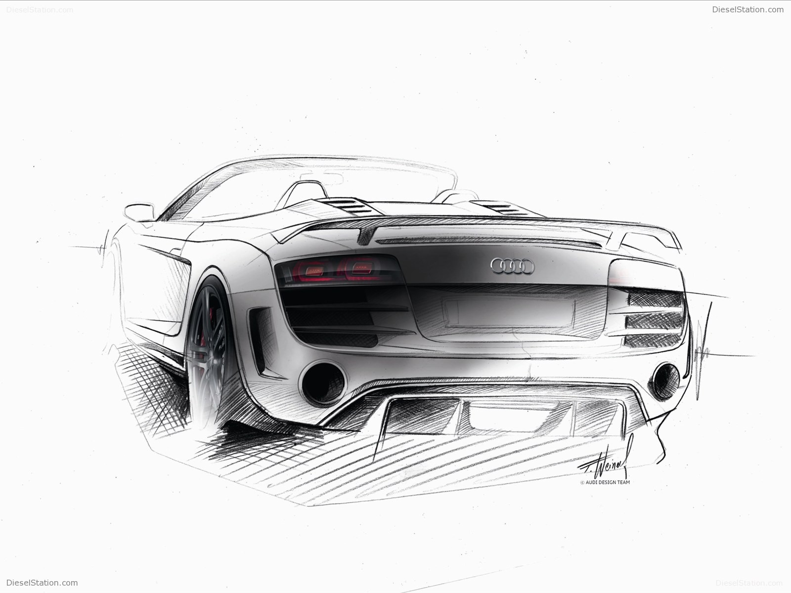 Audi R8 GT Spyder 2012