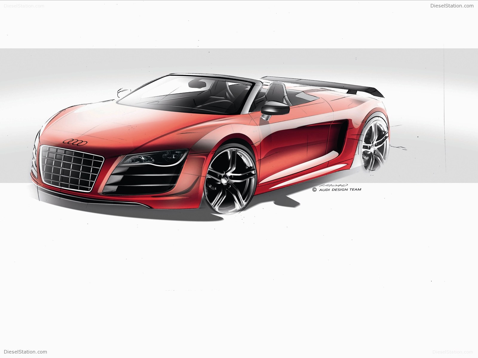 Audi R8 GT Spyder 2012