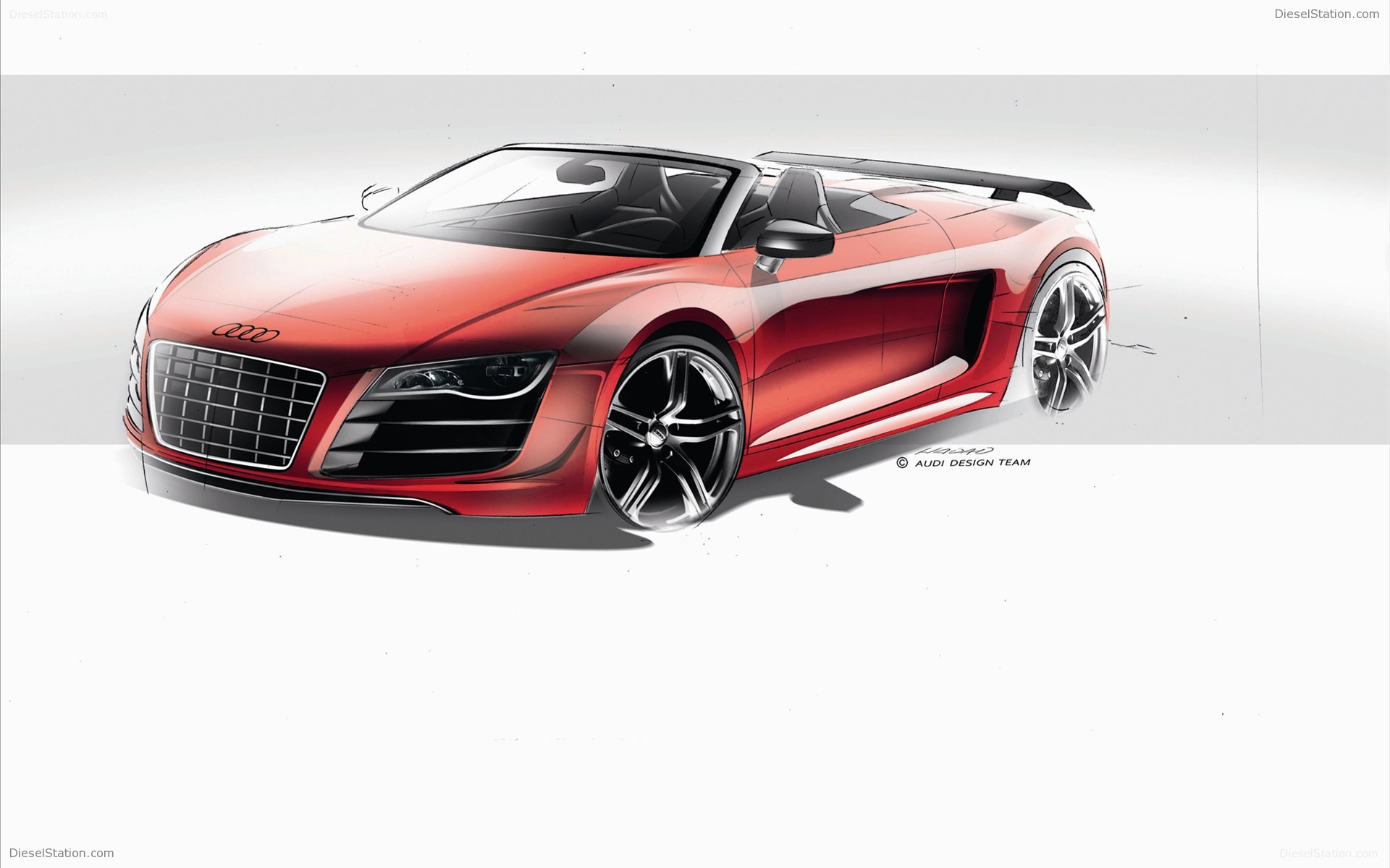 Audi R8 GT Spyder 2012