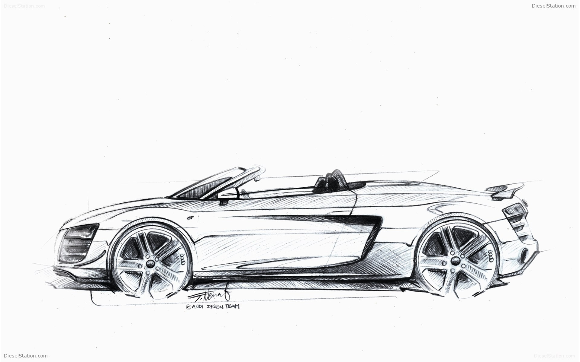 Audi R8 GT Spyder 2012