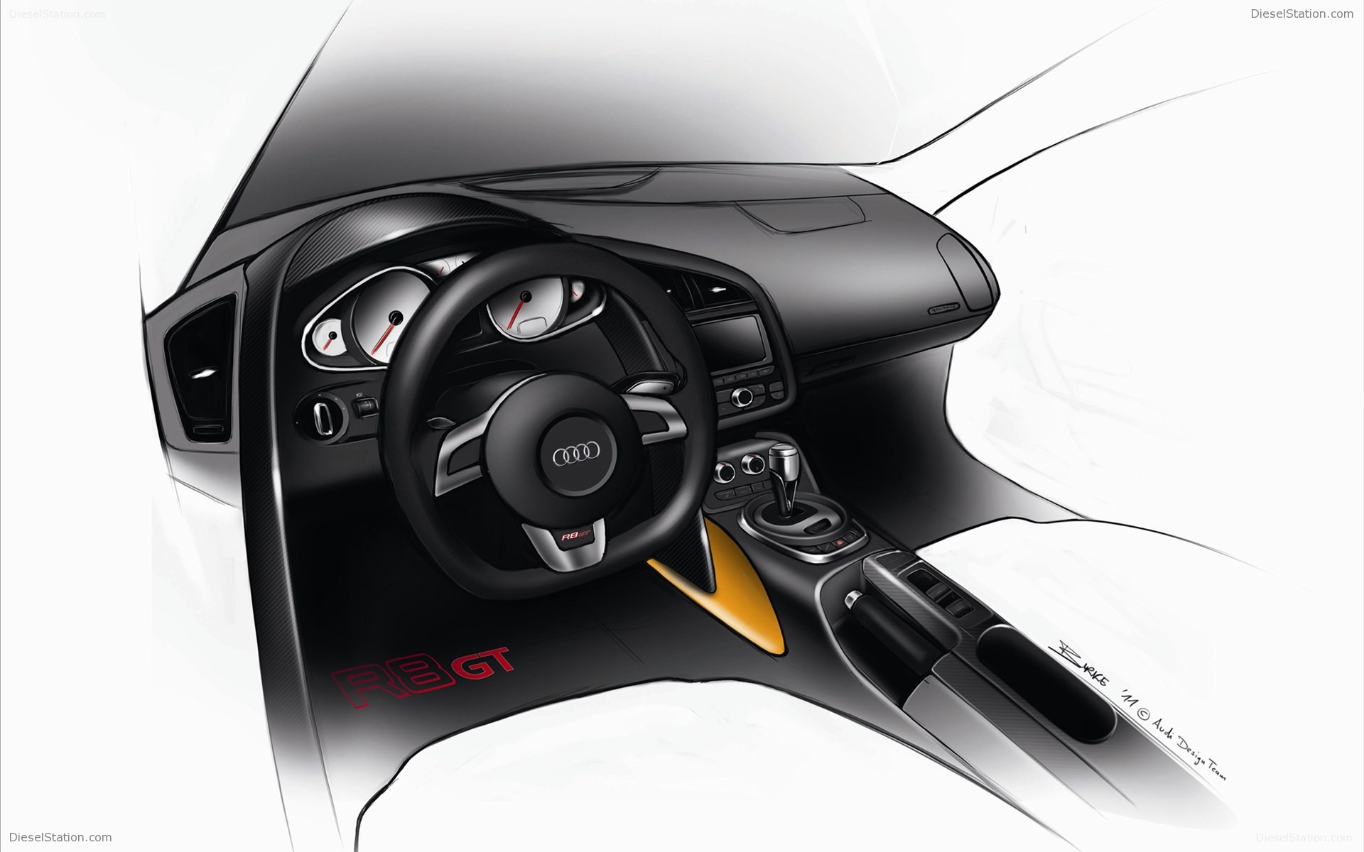 Audi R8 GT Spyder 2012
