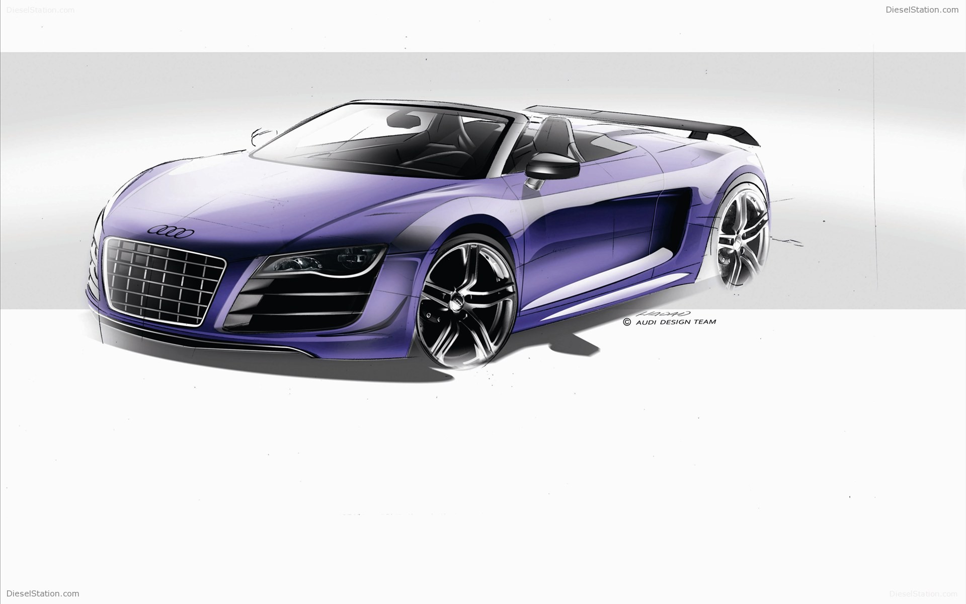 Audi R8 GT Spyder 2012
