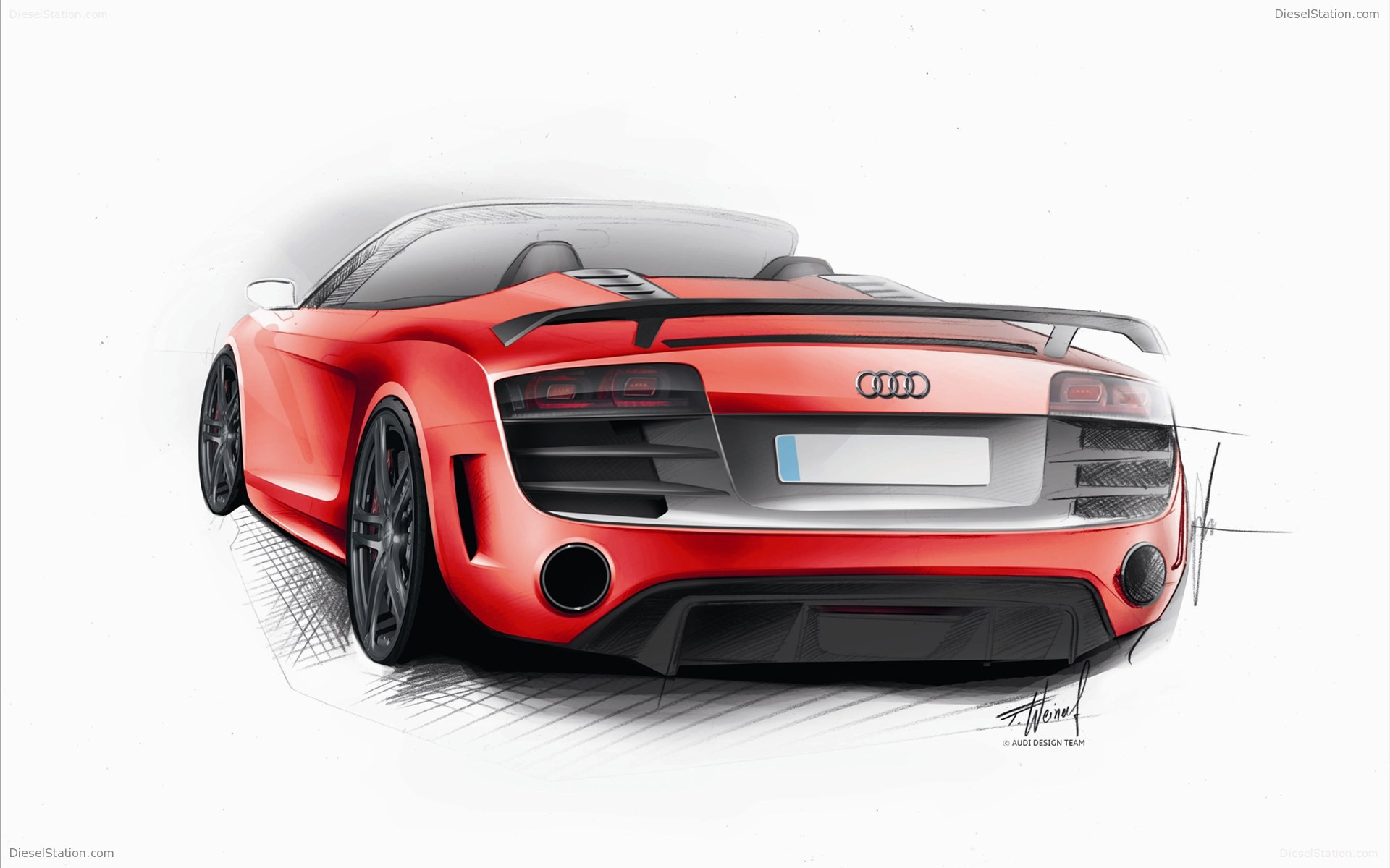 Audi R8 GT Spyder 2012