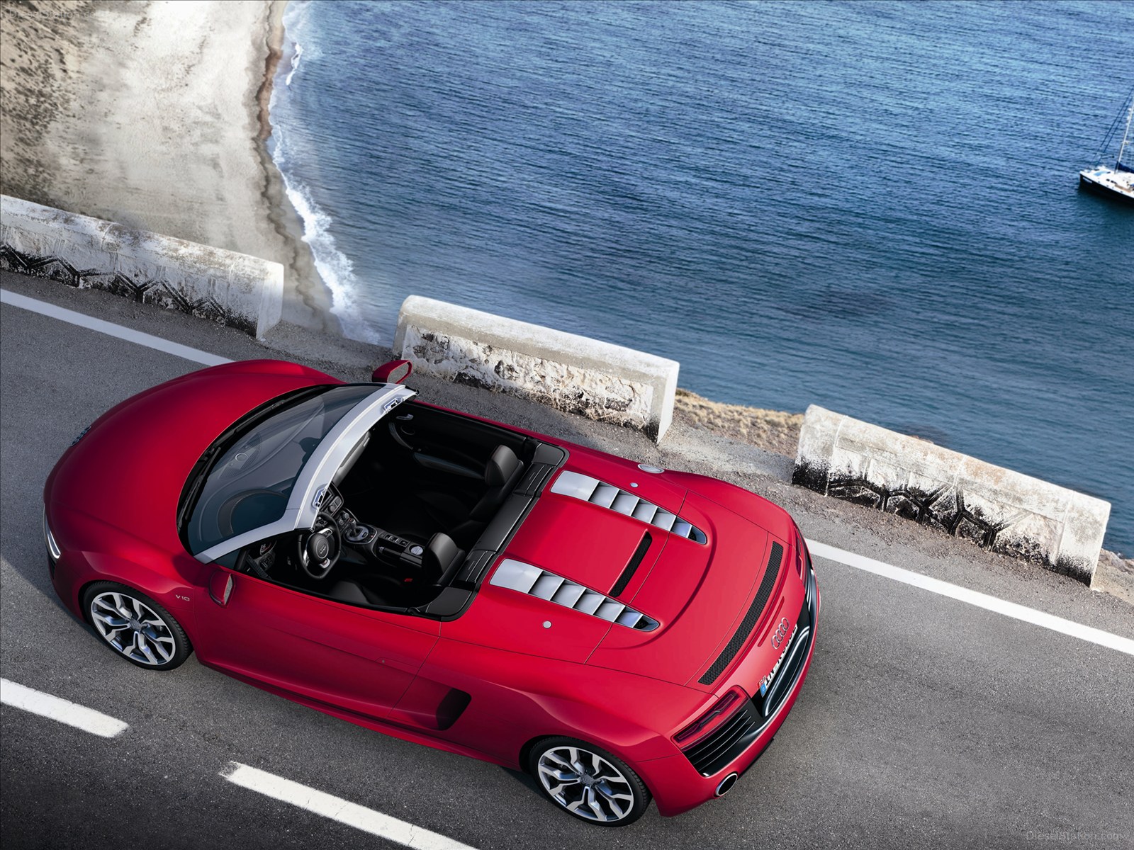 Audi R8 Spyder V10 2013