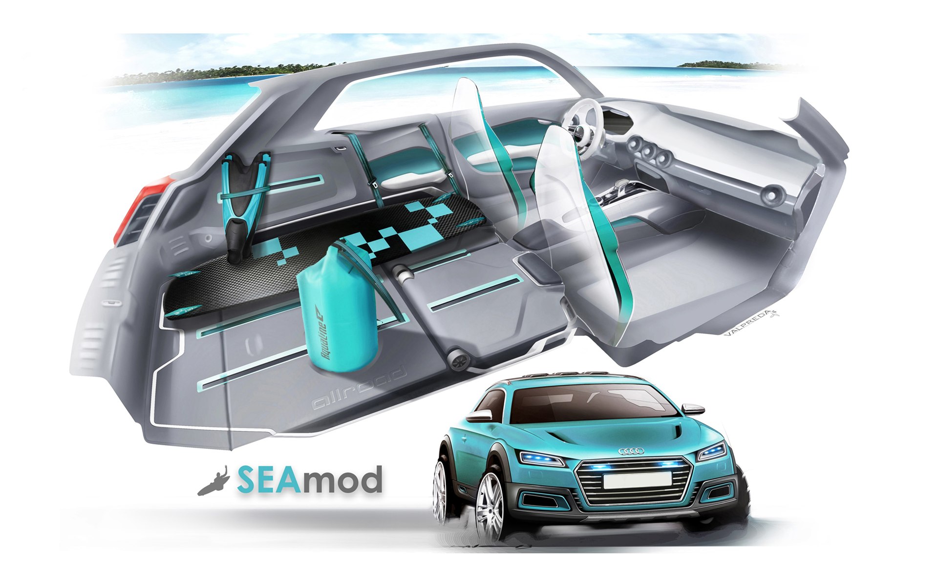 Audi Allroad Shooting Brake Concept 2014