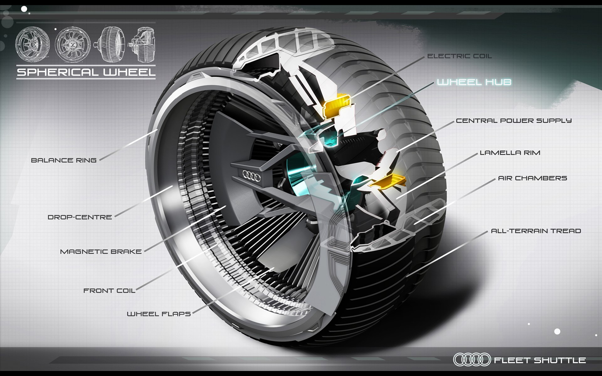 Audi Fleet Shuttle Quattro 2014