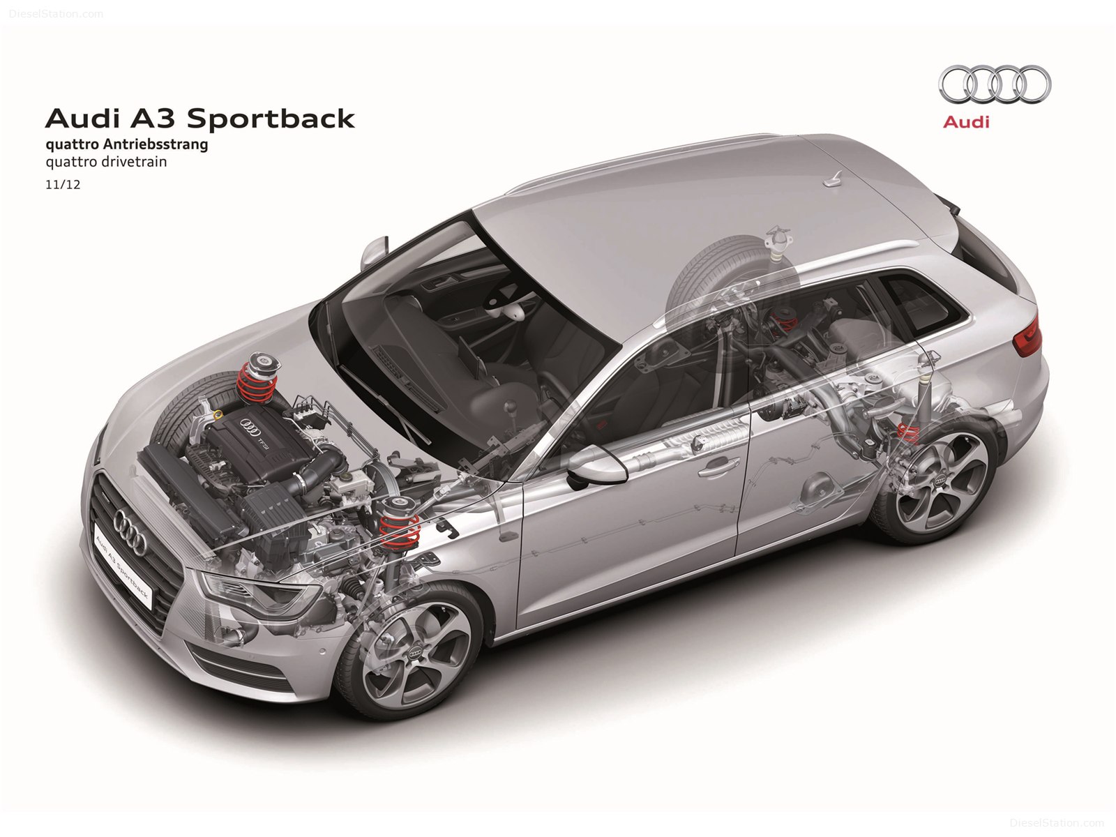 Audi A3 Sportback S-Line 2014