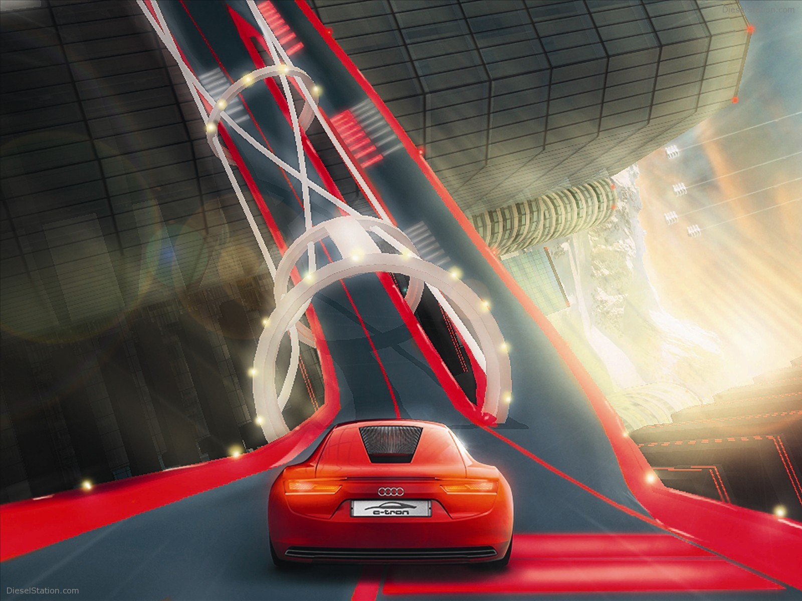 Audi e-Tron On Playstation Home
