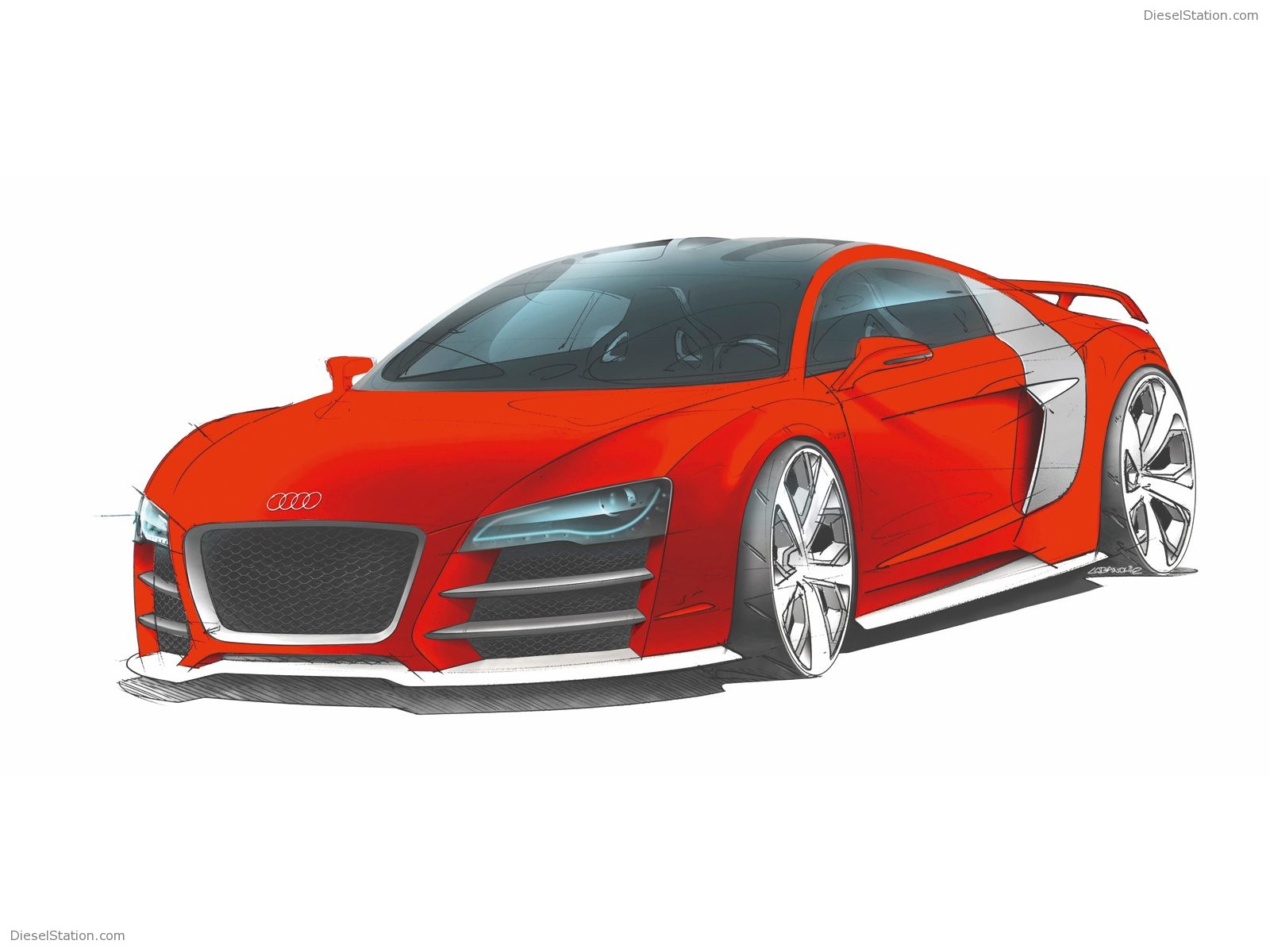 Audi R8 TDI Le Mans