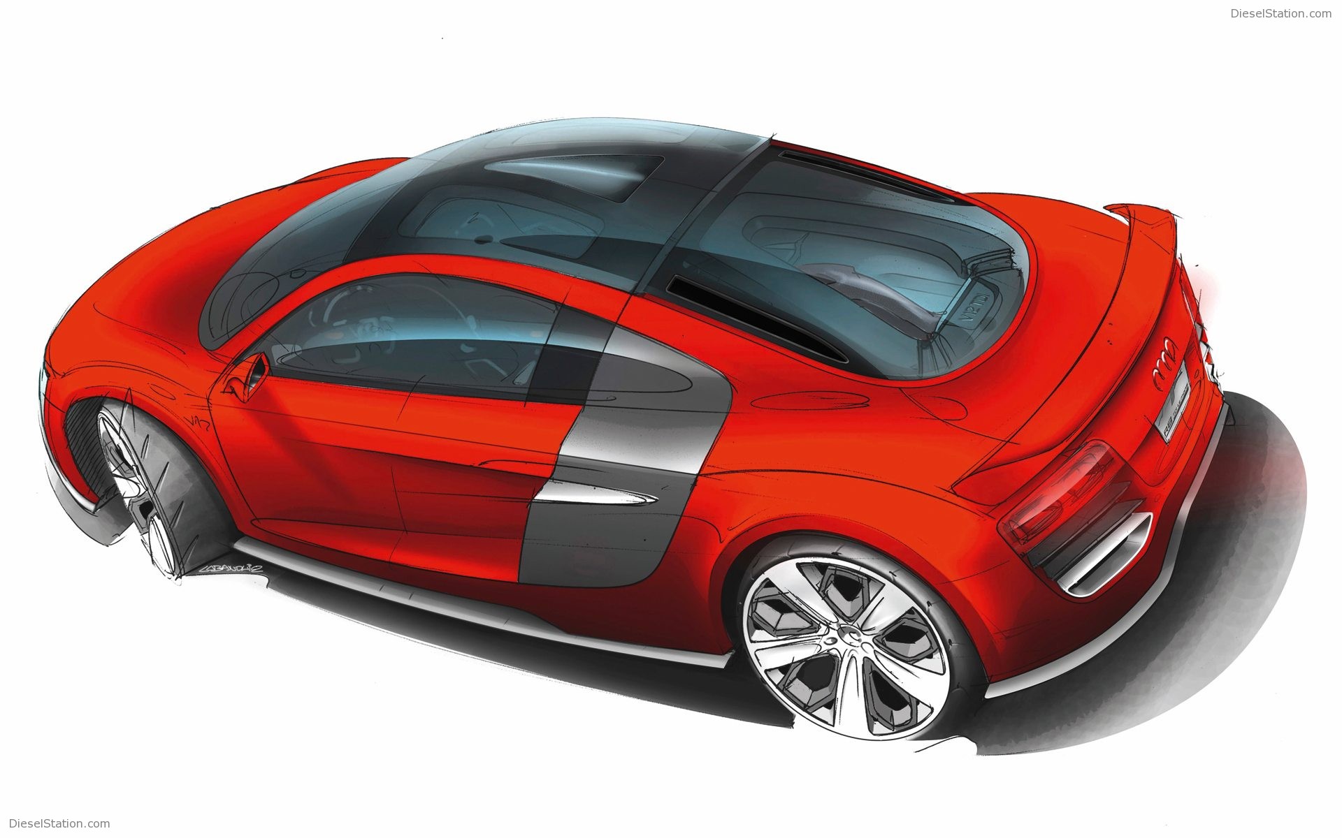 Audi R8 TDI Le Mans