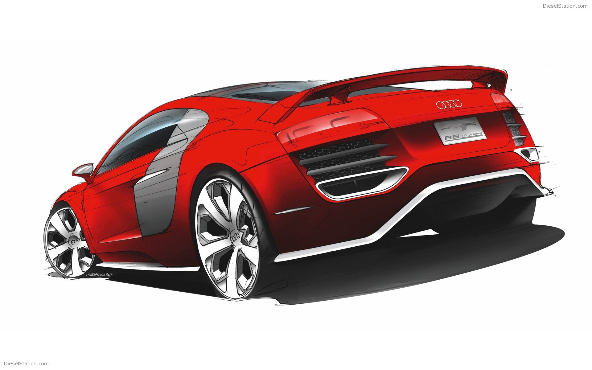 Audi R8 TDI Le Mans