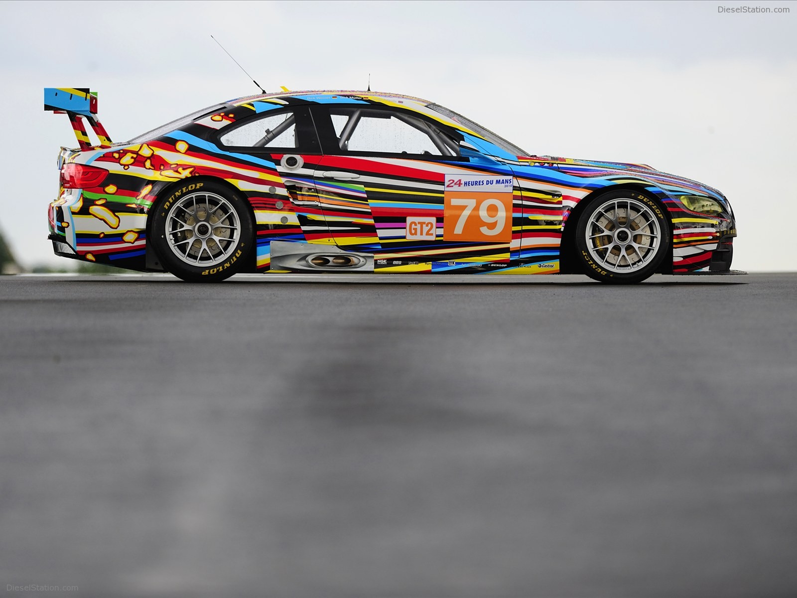 BMW Art Car at 24 Hour Le Mans