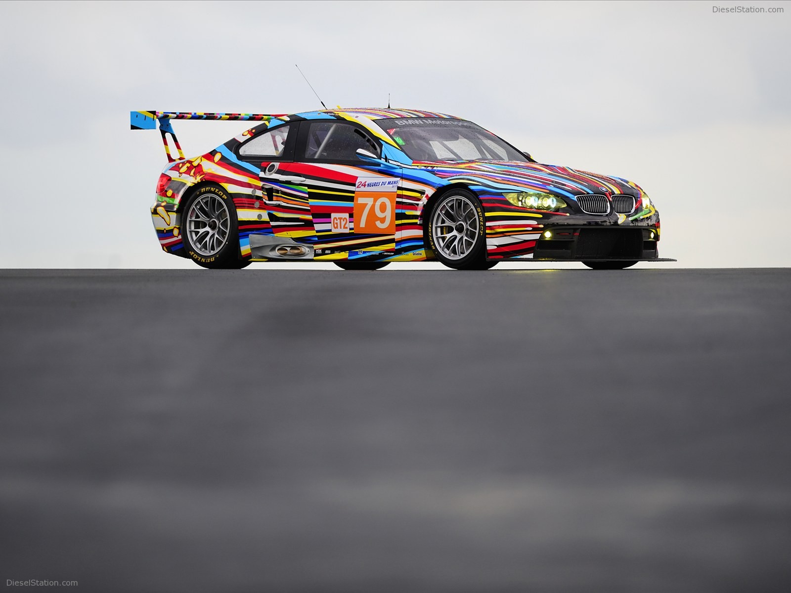 BMW Art Car at 24 Hour Le Mans