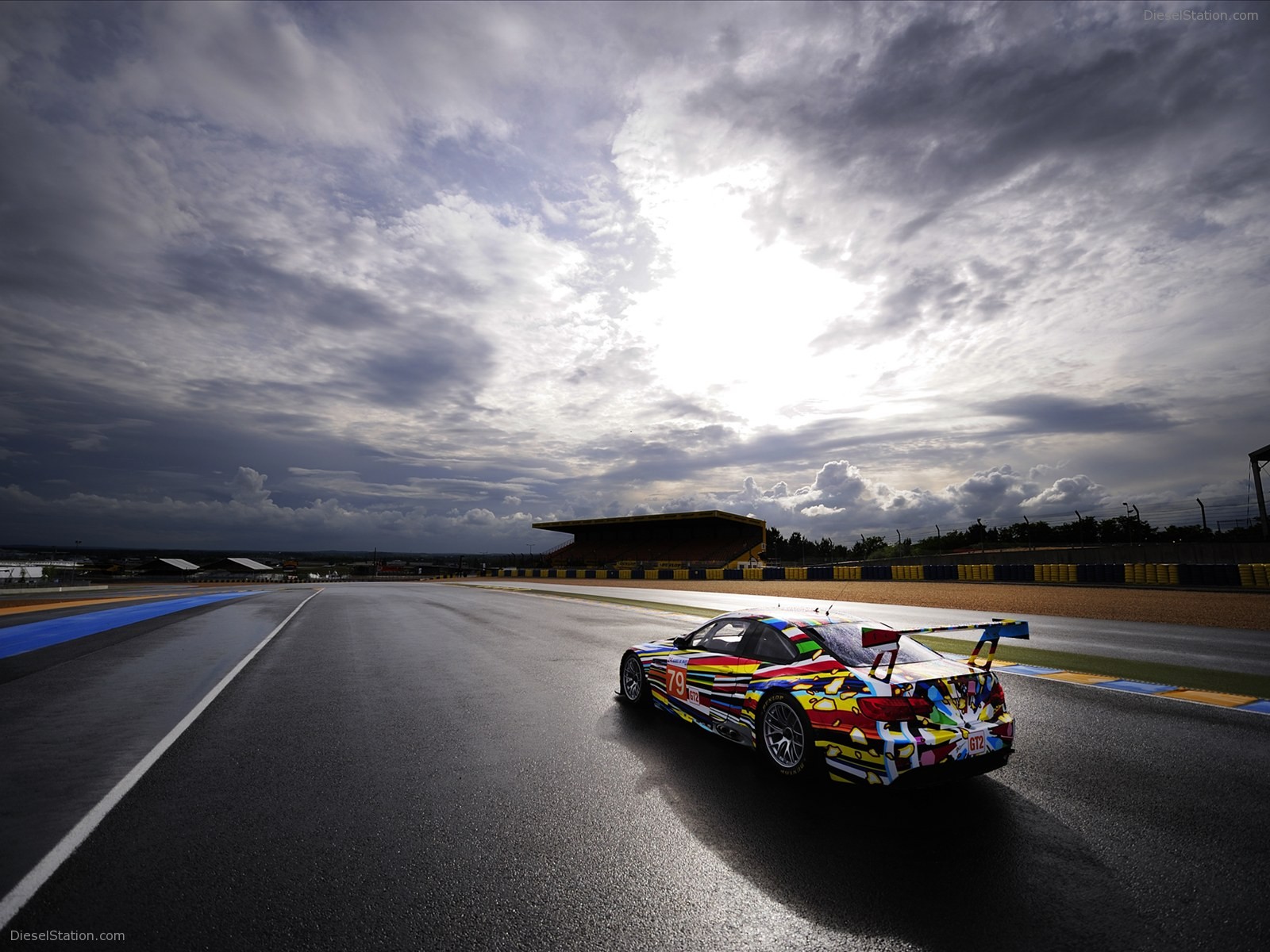 BMW Art Car at 24 Hour Le Mans