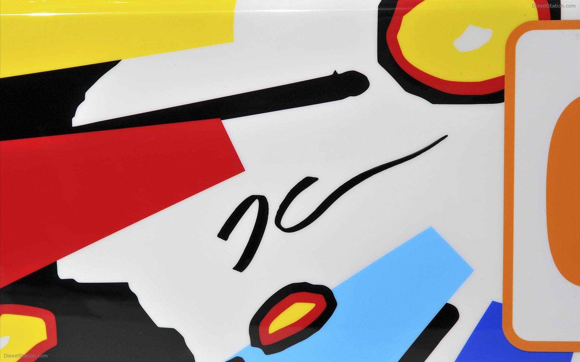 BMW Art Car at 24 Hour Le Mans