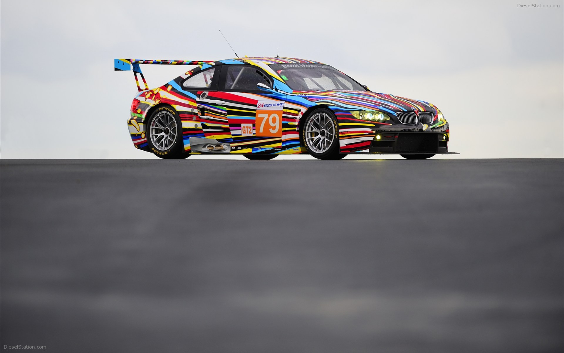 BMW Art Car at 24 Hour Le Mans