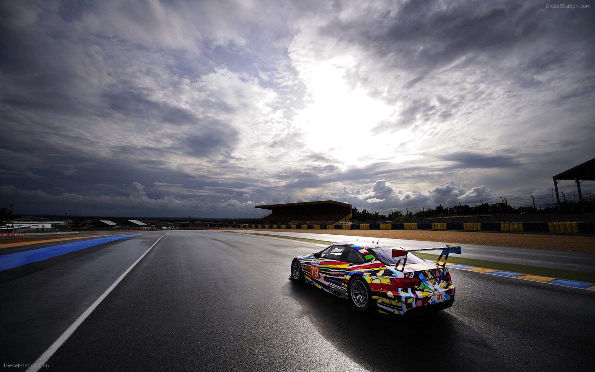 BMW Art Car at 24 Hour Le Mans