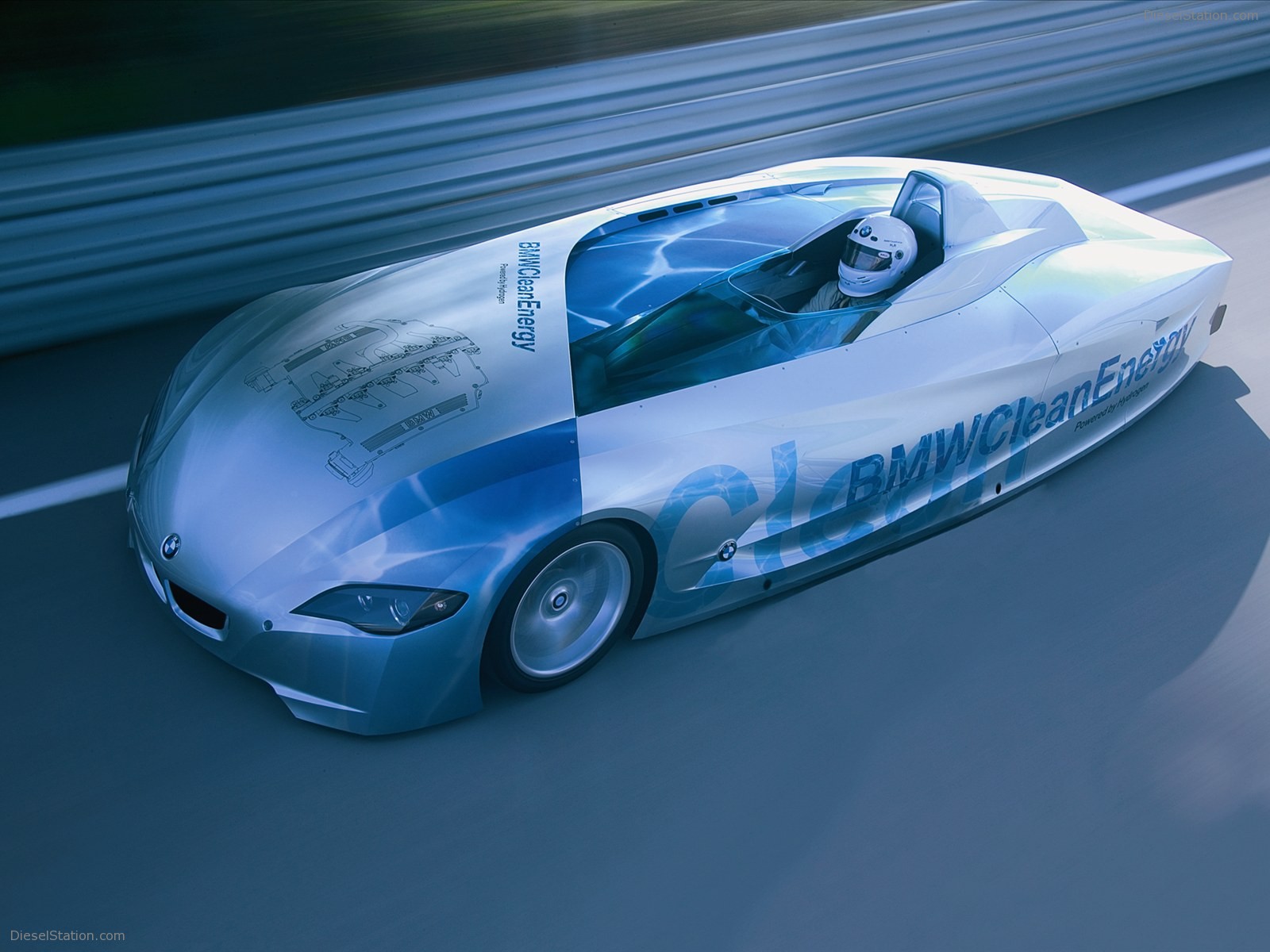 BMW H2R Hydrogen Racecar