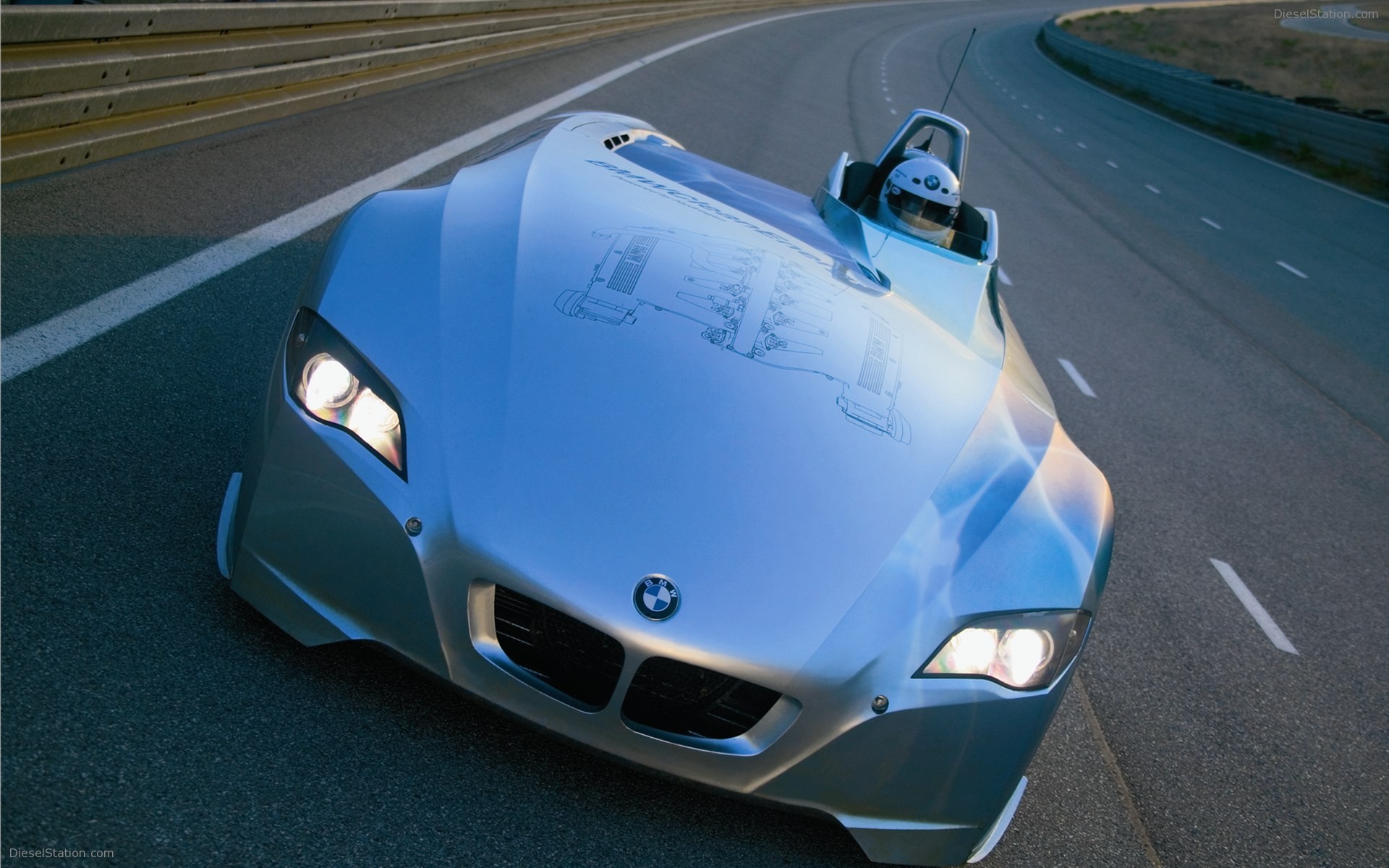 BMW H2R Hydrogen Racecar