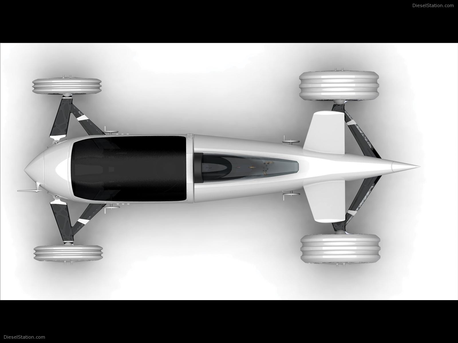 BMW Hydrogen Powered Salt Flat Racer