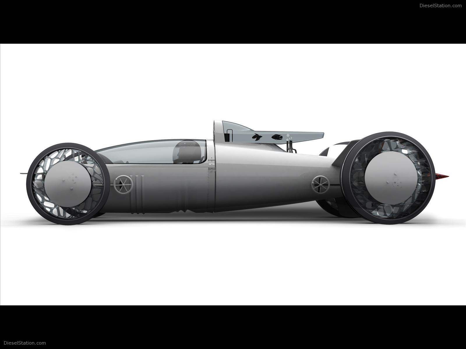 BMW Hydrogen Powered Salt Flat Racer