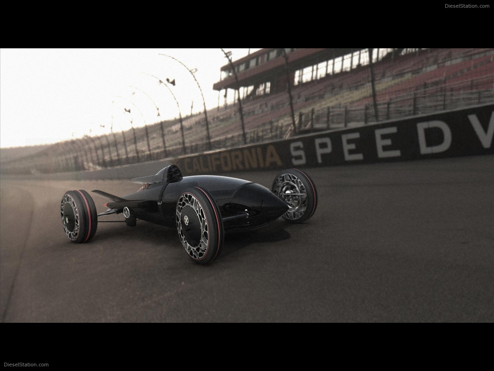 BMW Hydrogen Powered Salt Flat Racer