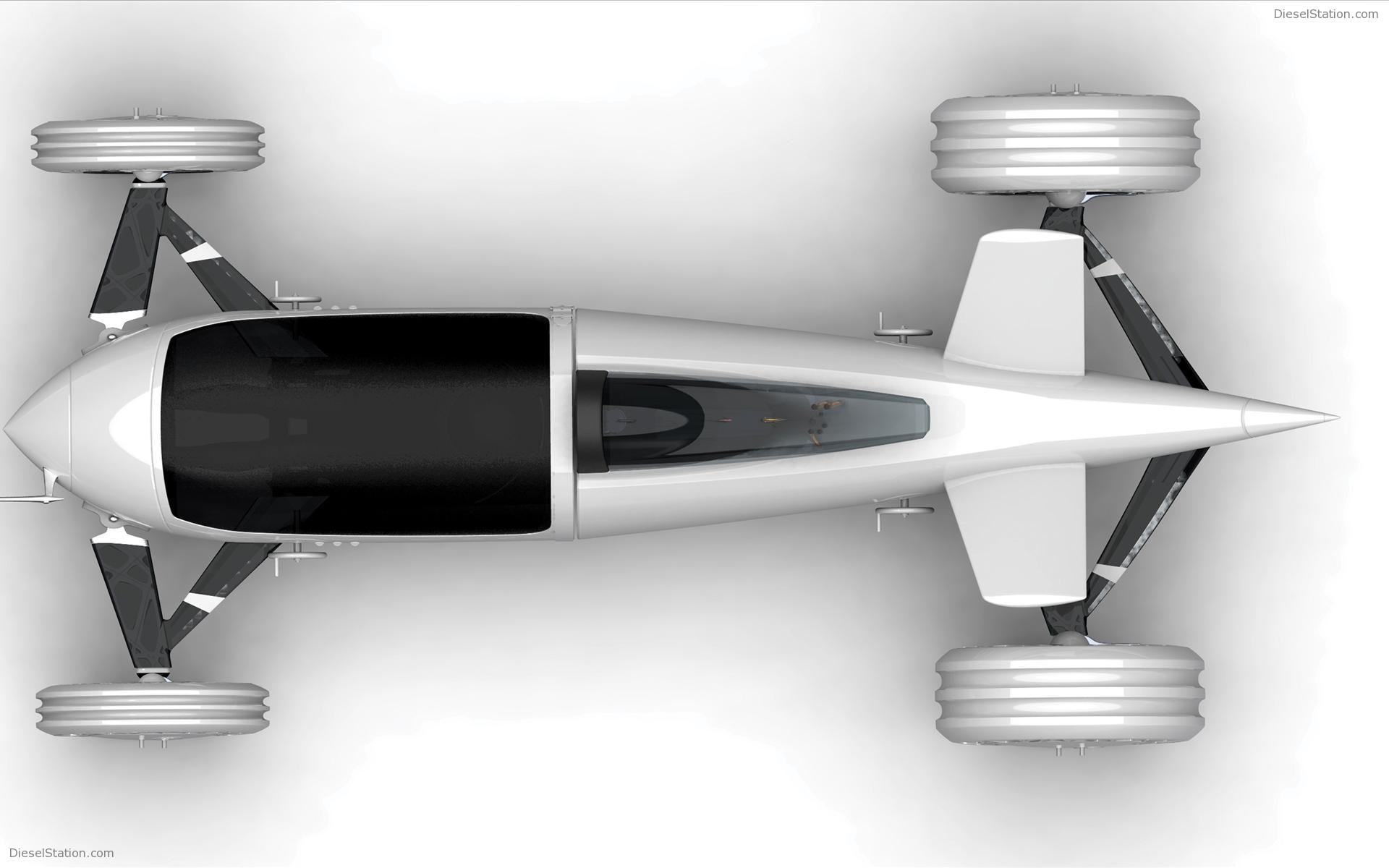 BMW Hydrogen Powered Salt Flat Racer