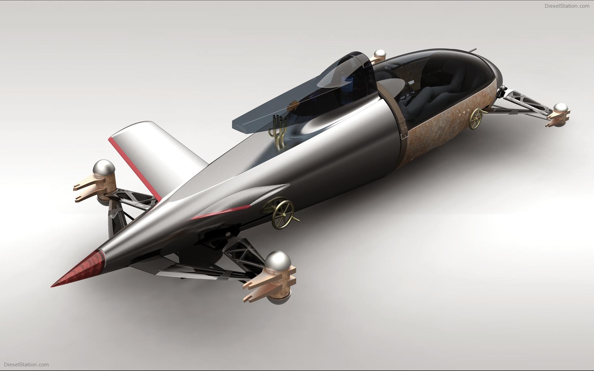 BMW Hydrogen Powered Salt Flat Racer