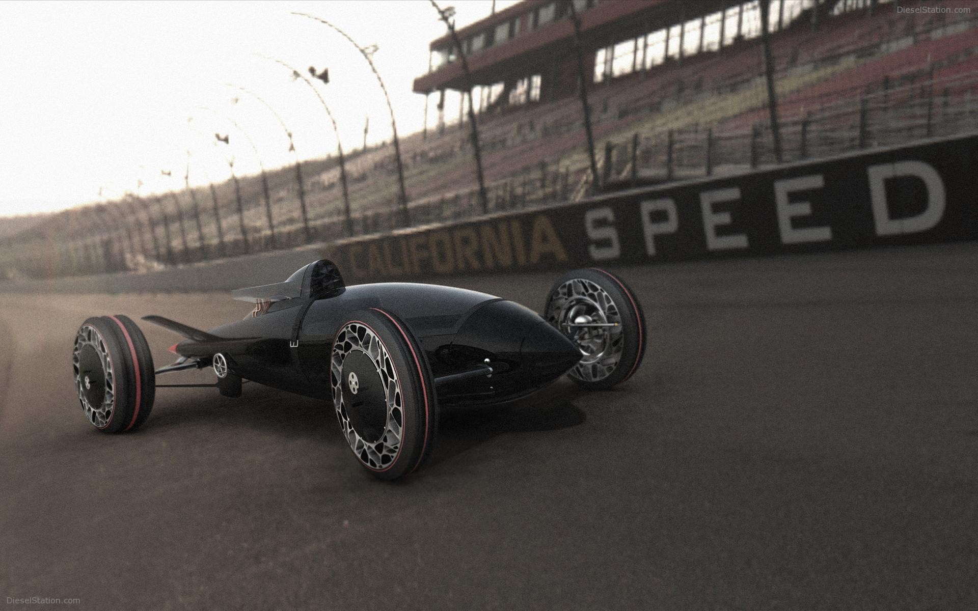 BMW Hydrogen Powered Salt Flat Racer