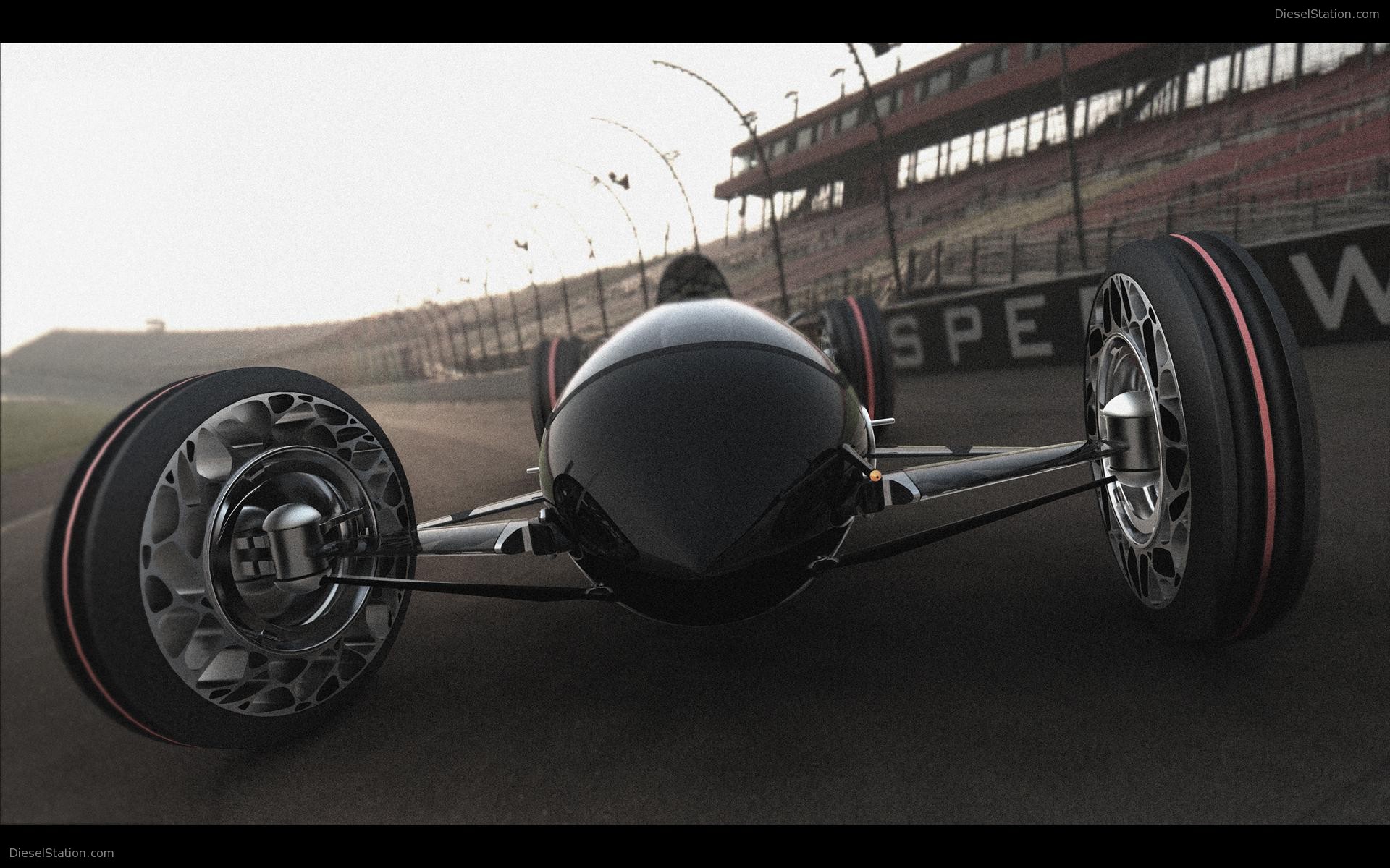 BMW Hydrogen Powered Salt Flat Racer