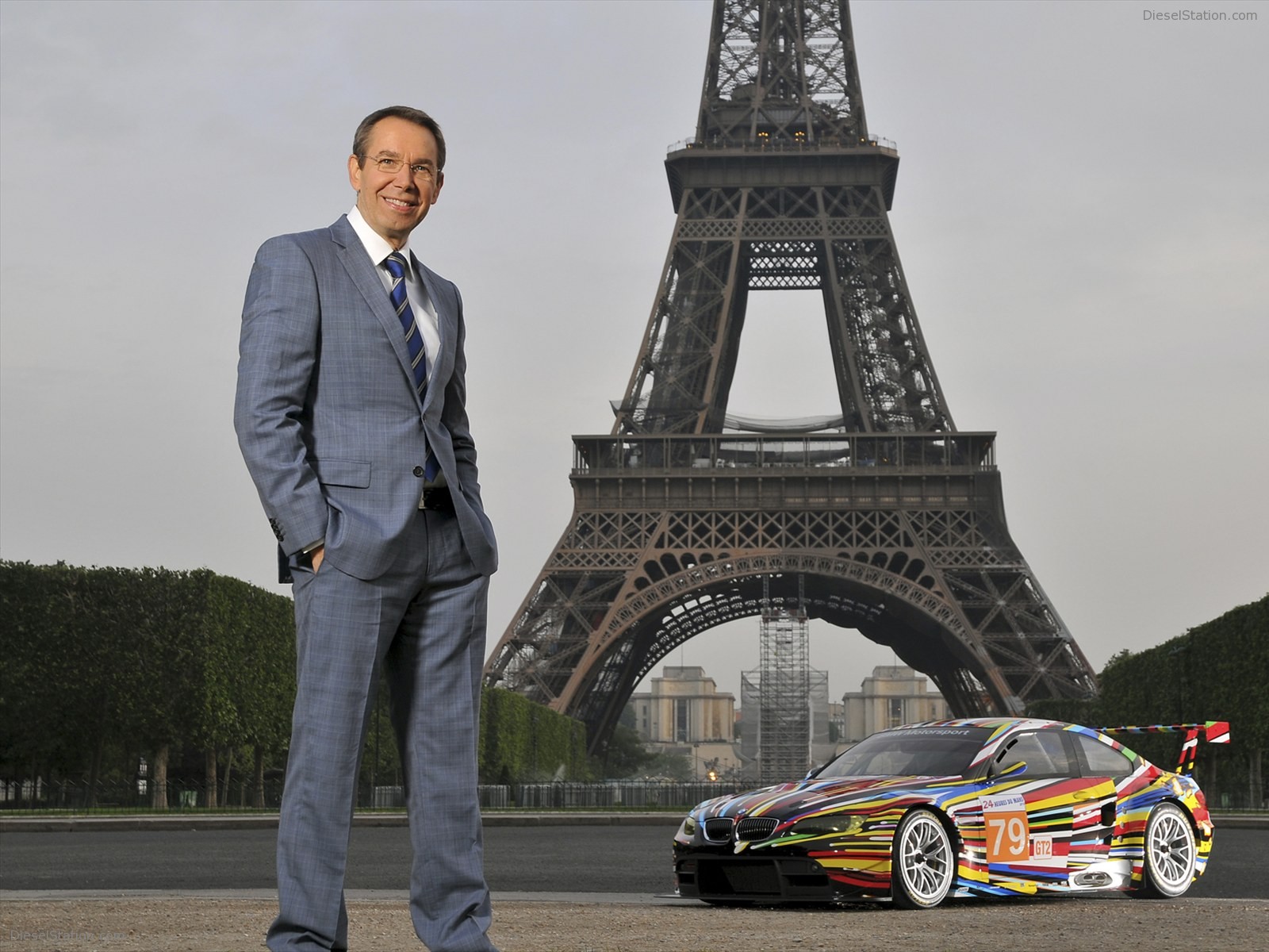 BMW M3 GT2 Art Car - Jeff Koons 2011